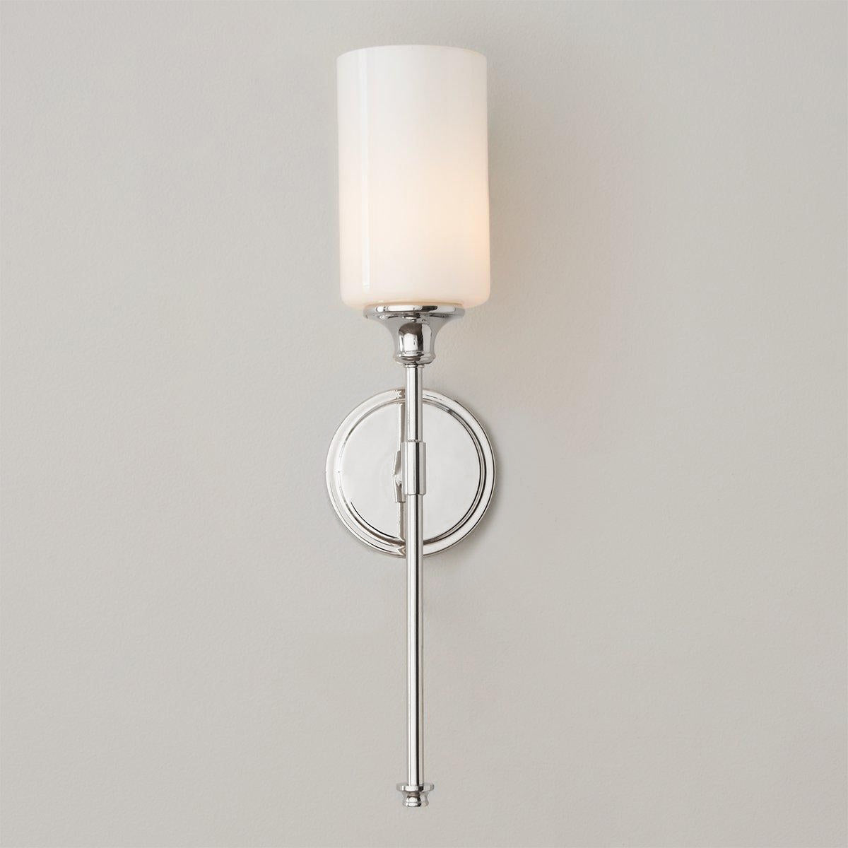 Tracie Ancien Industriel Laiton Verre Applique