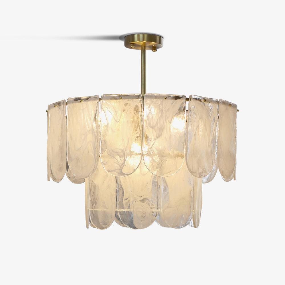 Lustra Lustre Verre Classique Traditionnel