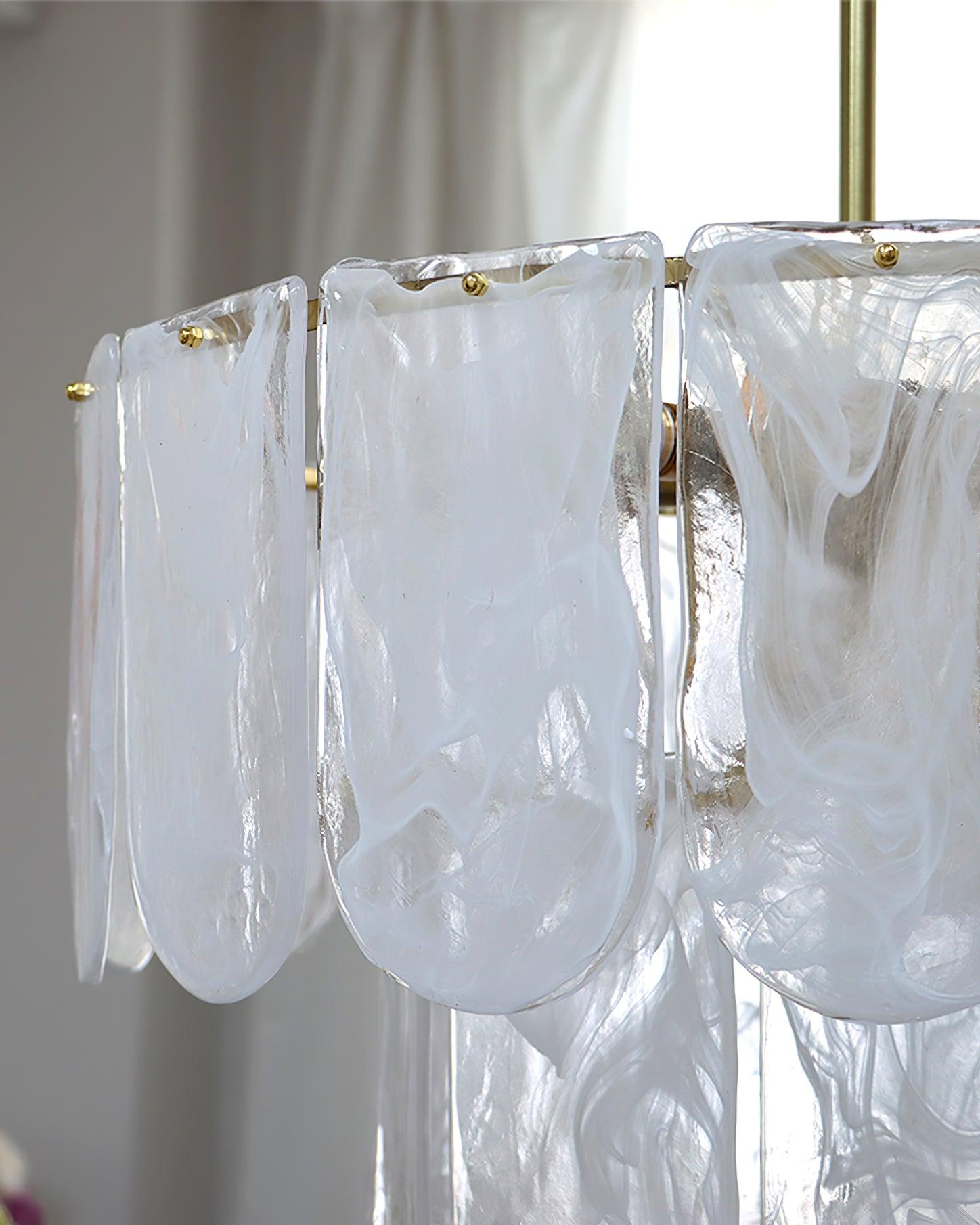 Lustra Lustre Verre Classique Traditionnel
