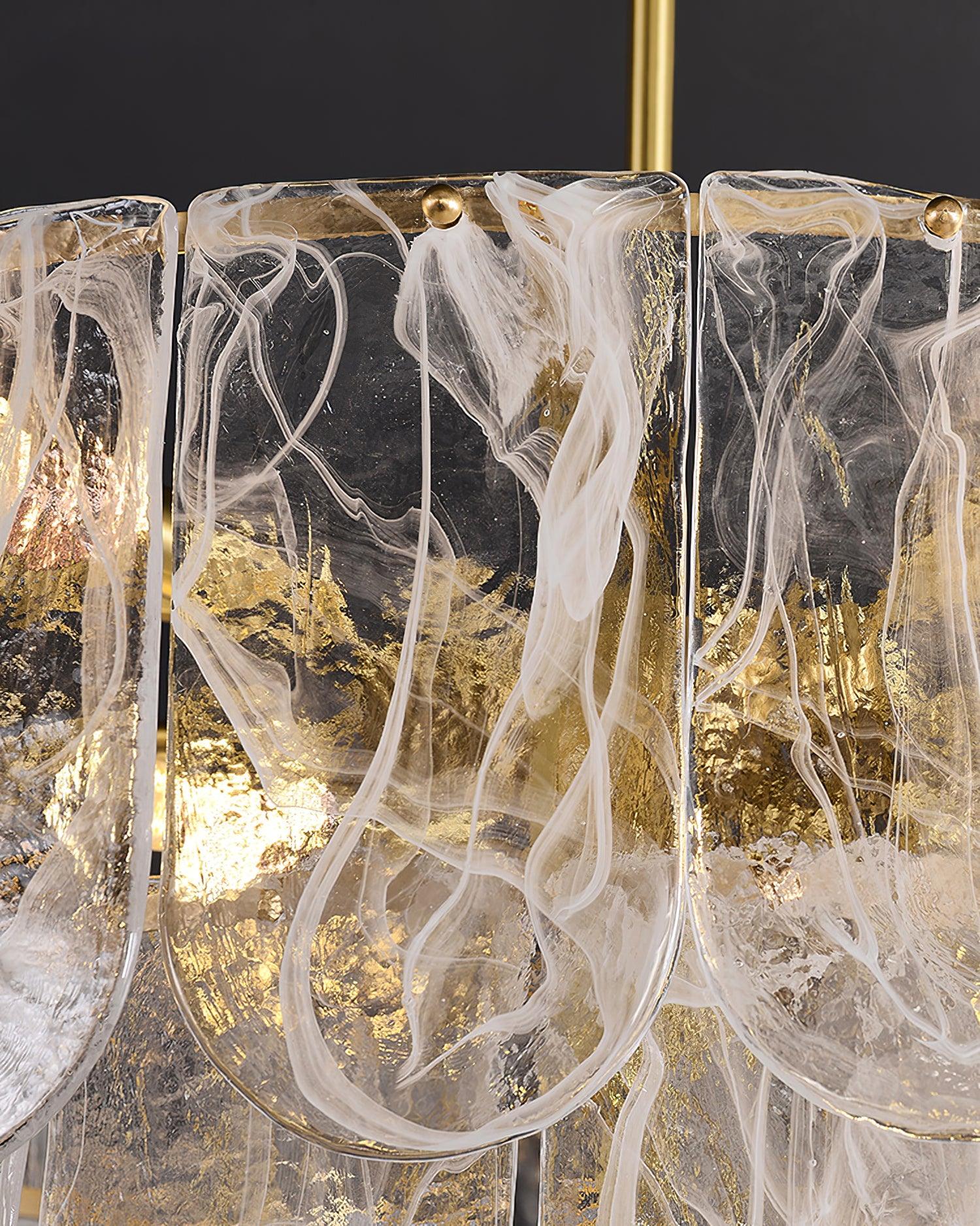 Lustra Lustre Verre Classique Traditionnel