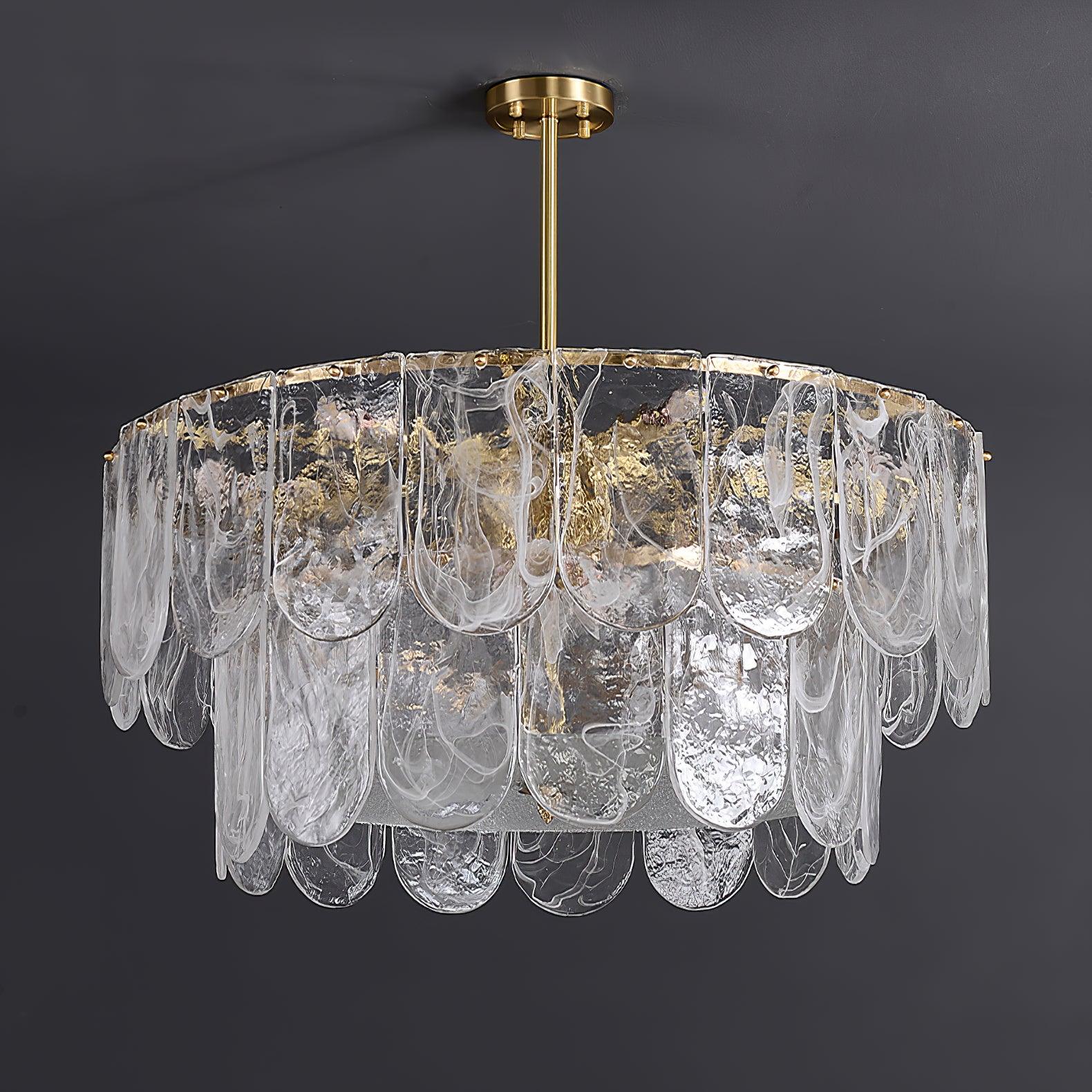 Lustra Lustre Verre Classique Traditionnel