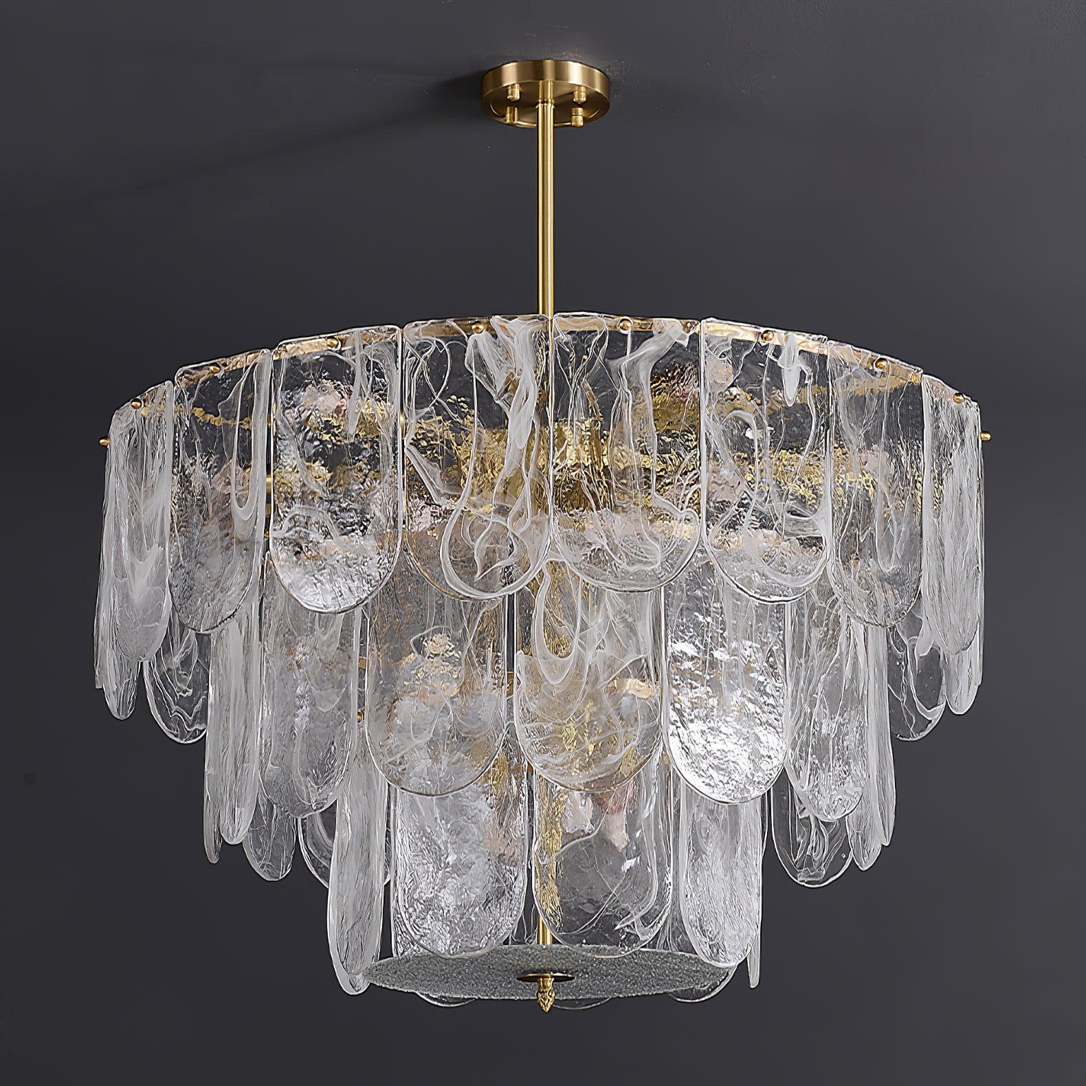 Lustra Lustre Verre Classique Traditionnel