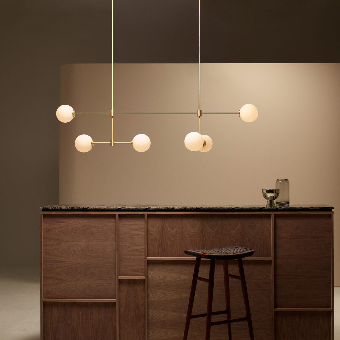 Uvinus Moderne Minimaliste Multi Verre Lustre