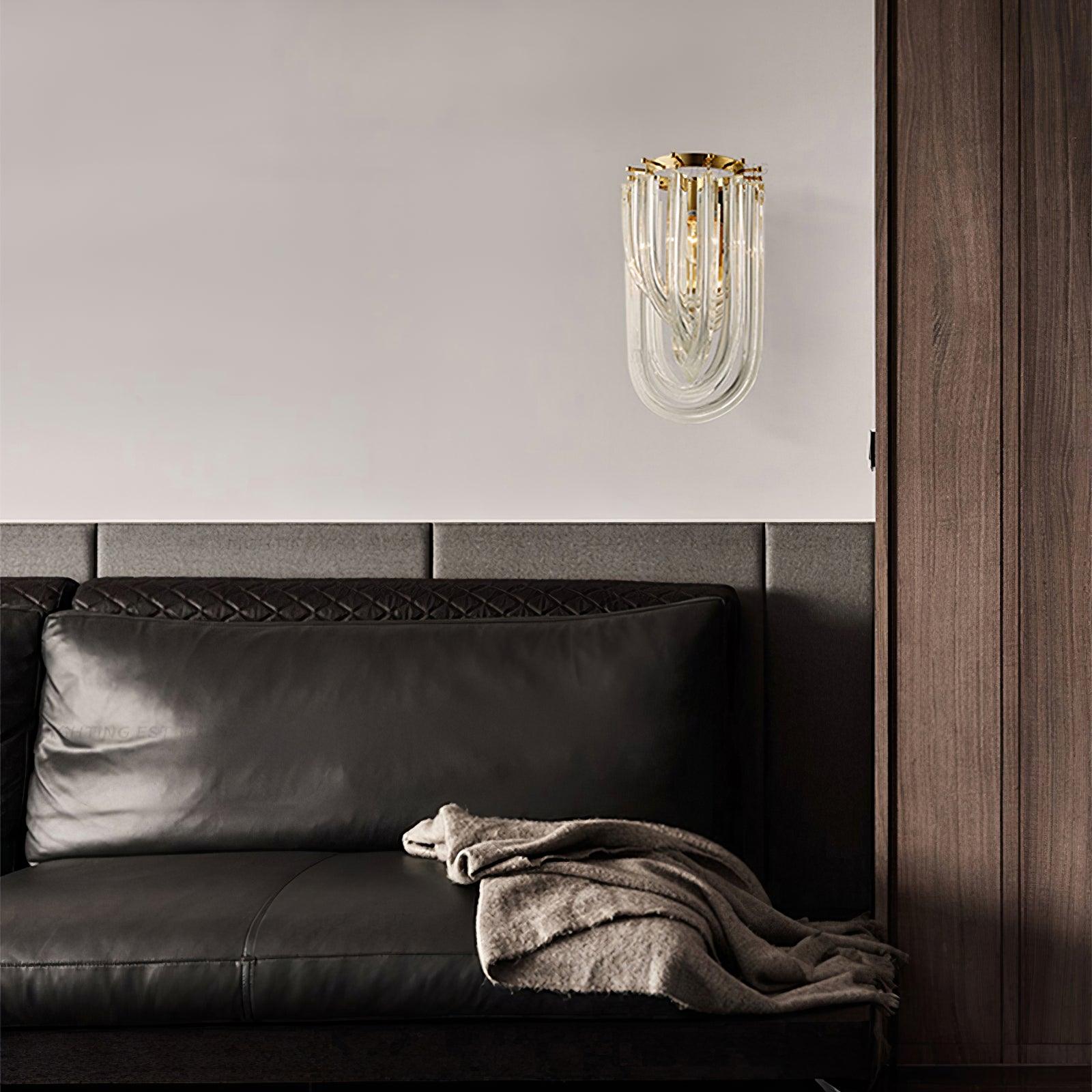 Aurora Applique Murale en Verre de Luxe