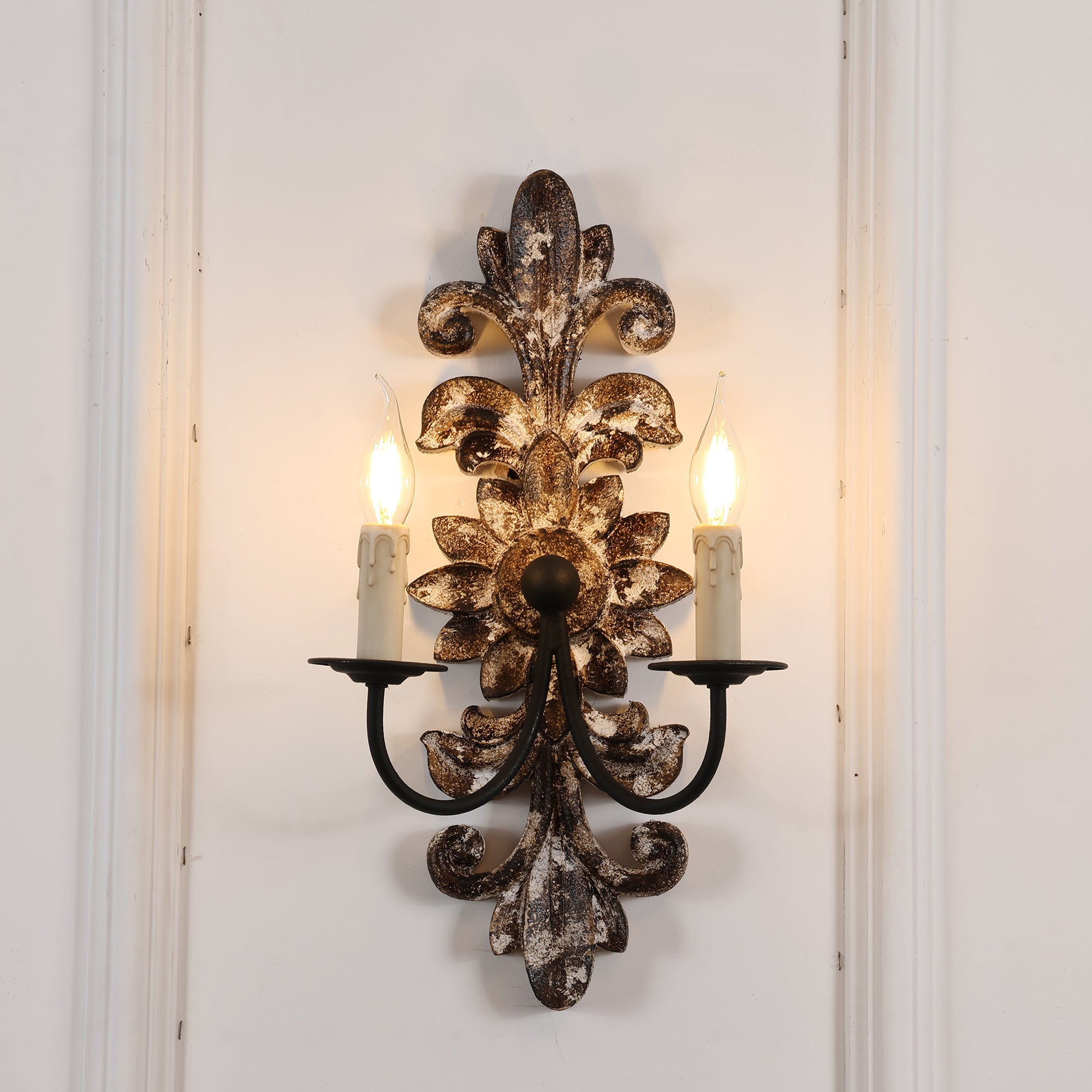 Vadora Postmodern Luxe Métal Applique Murale