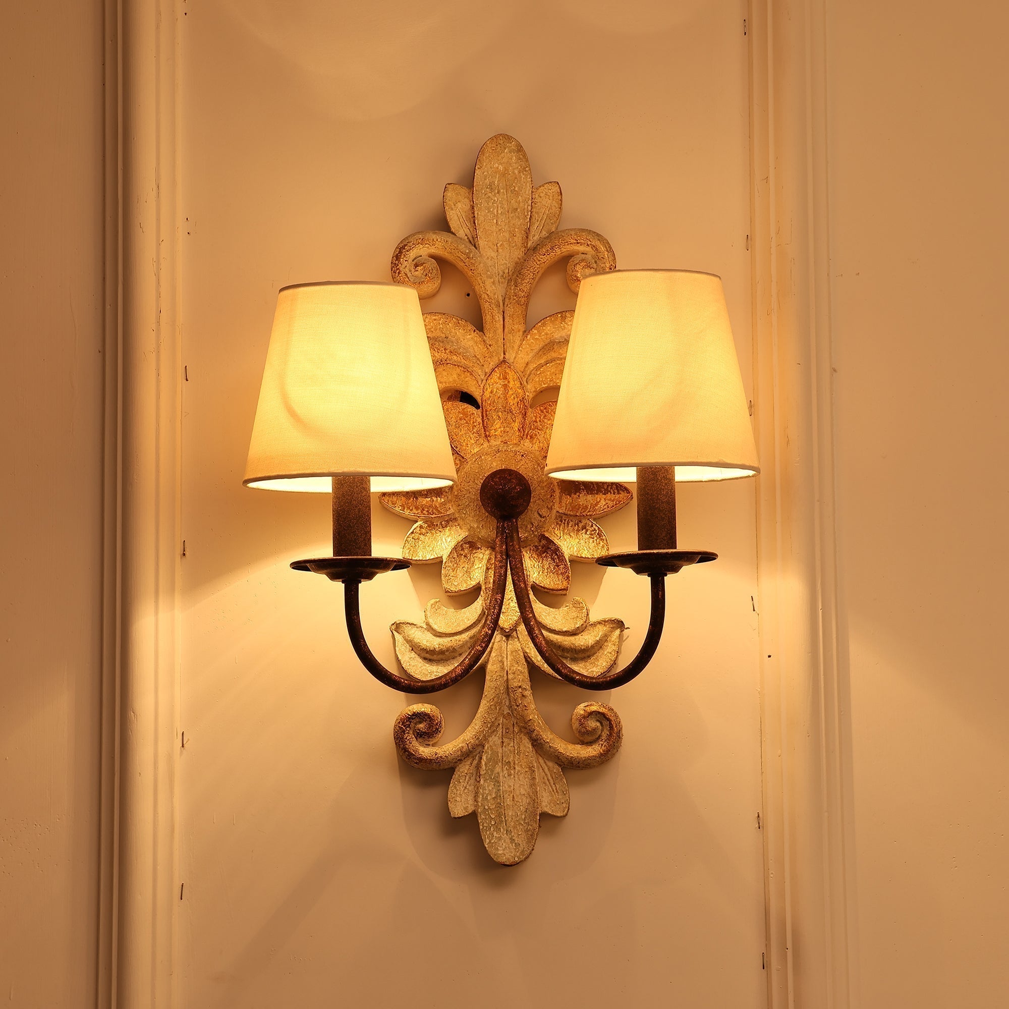 Vadora Postmodern Luxe Métal Applique Murale