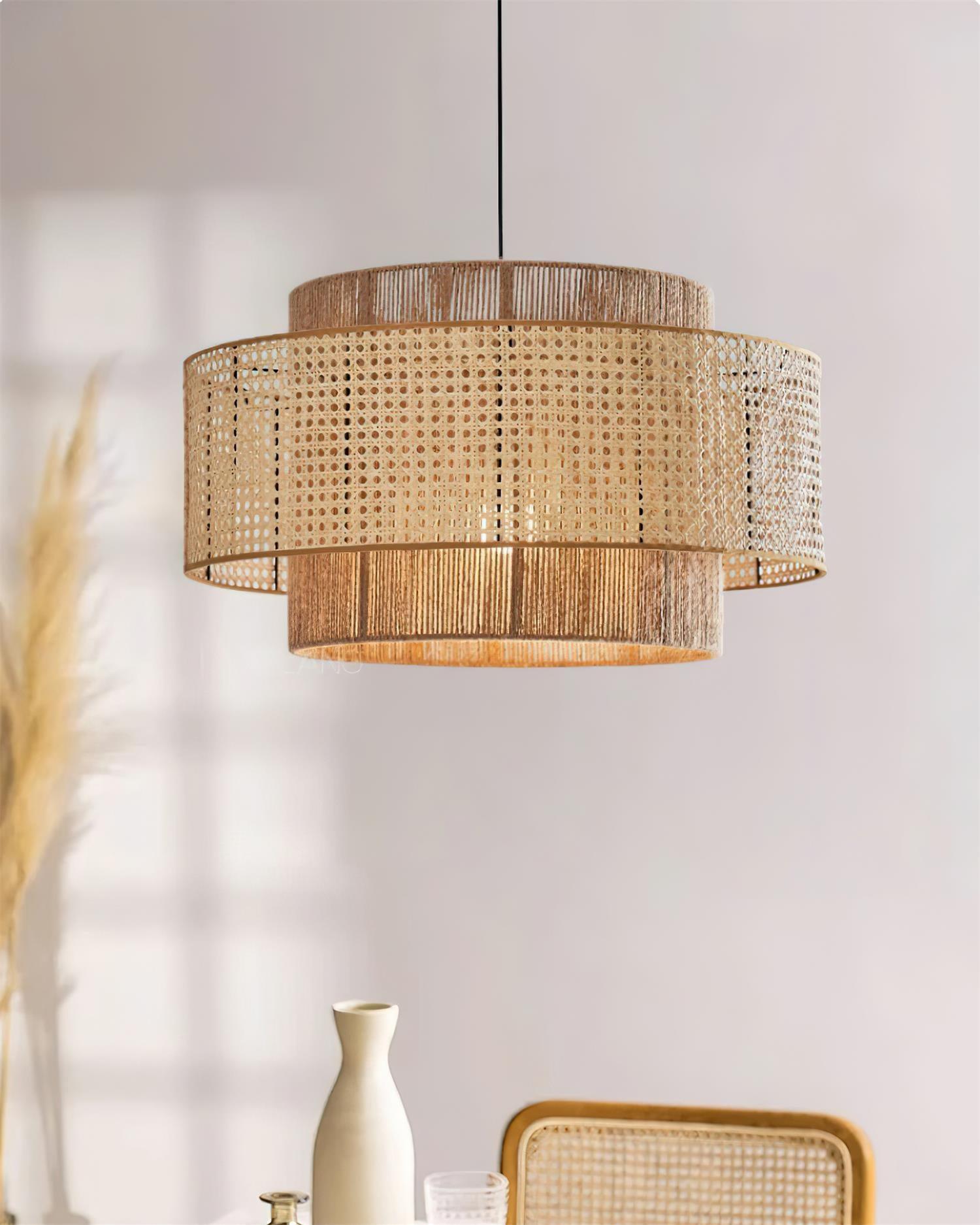 Triela Suspension Stratifié Rotin