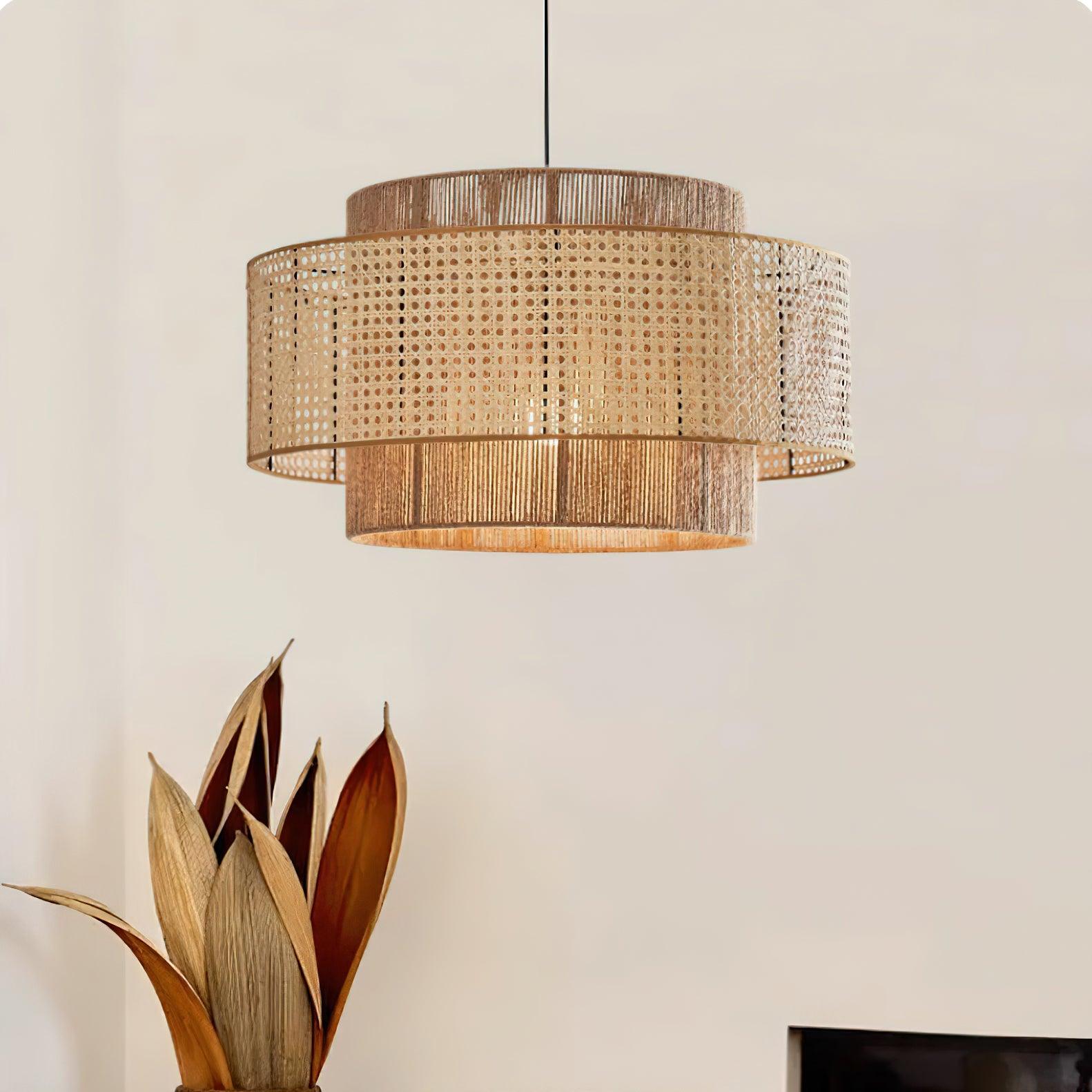 Triela Suspension Stratifié Rotin