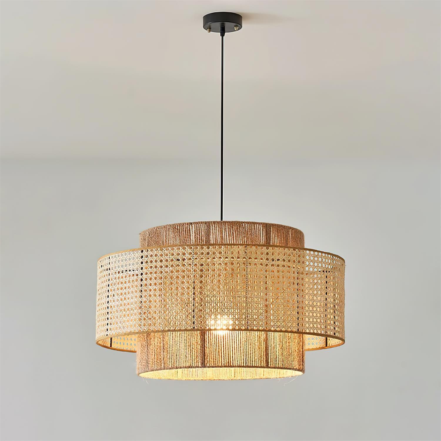 Triela Suspension Stratifié Rotin