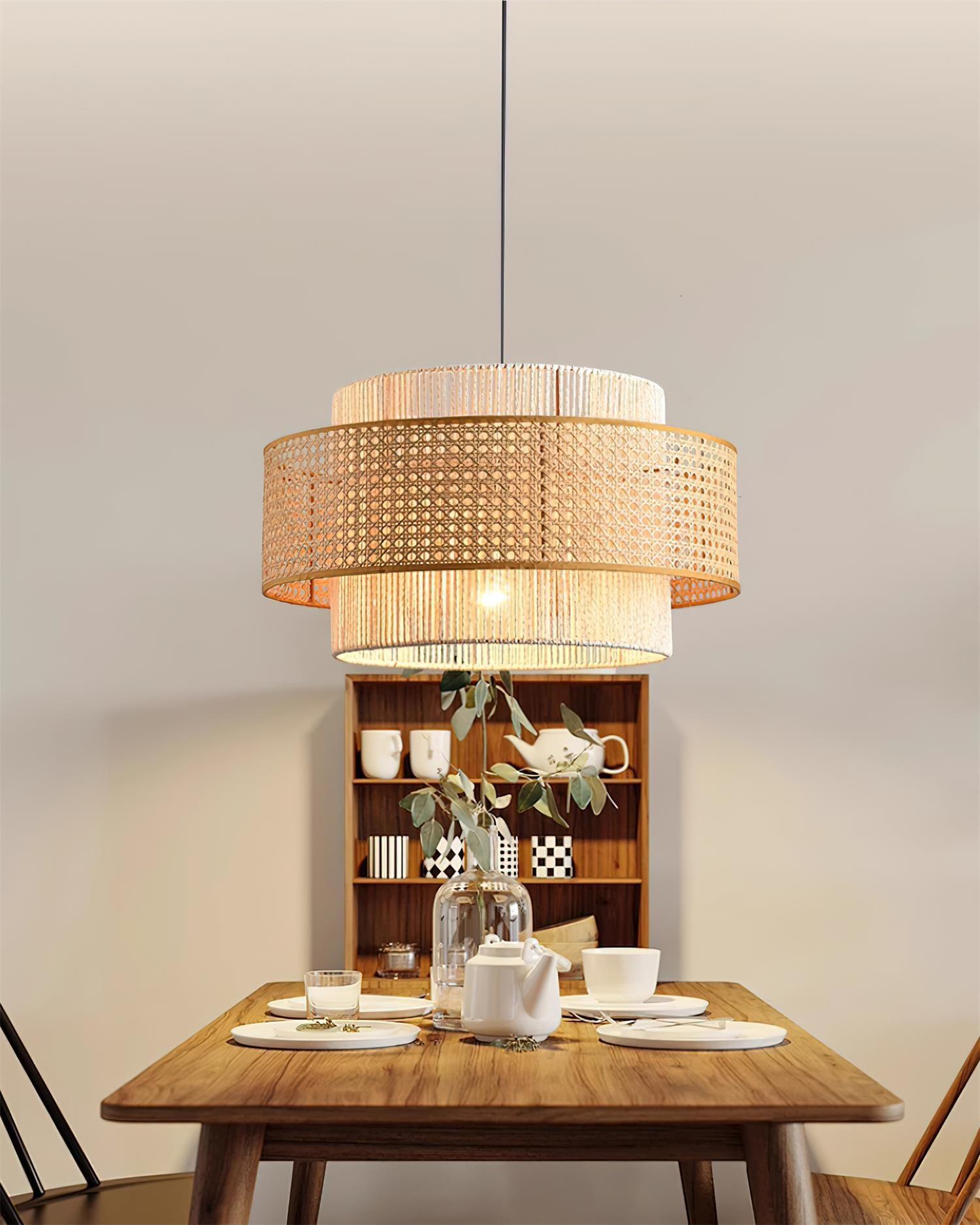 Triela Suspension Stratifié Rotin