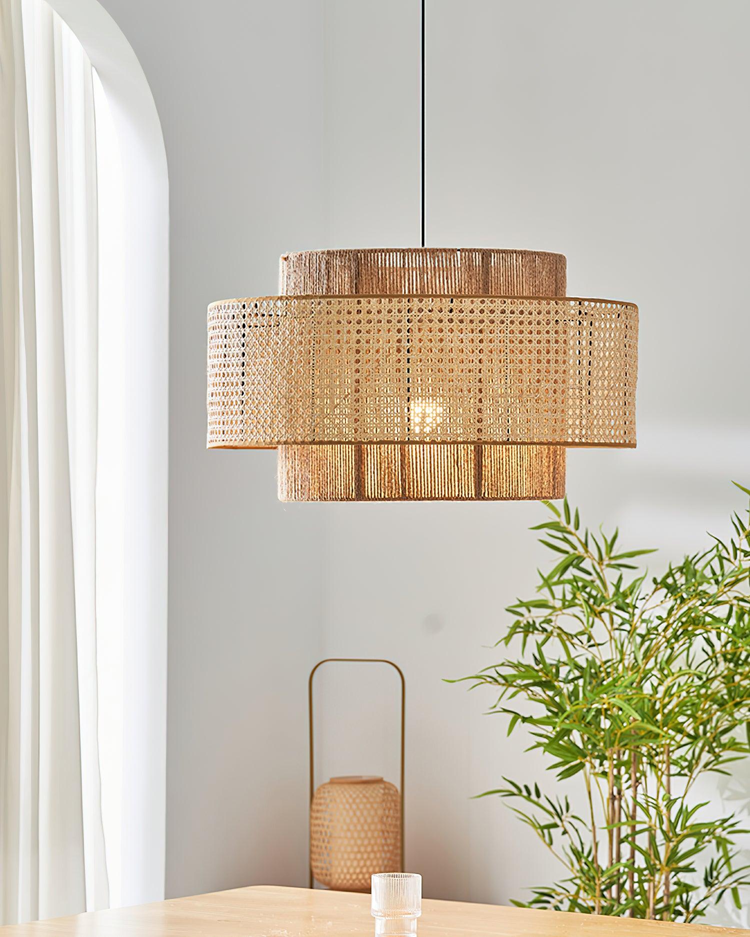 Triela Suspension Stratifié Rotin