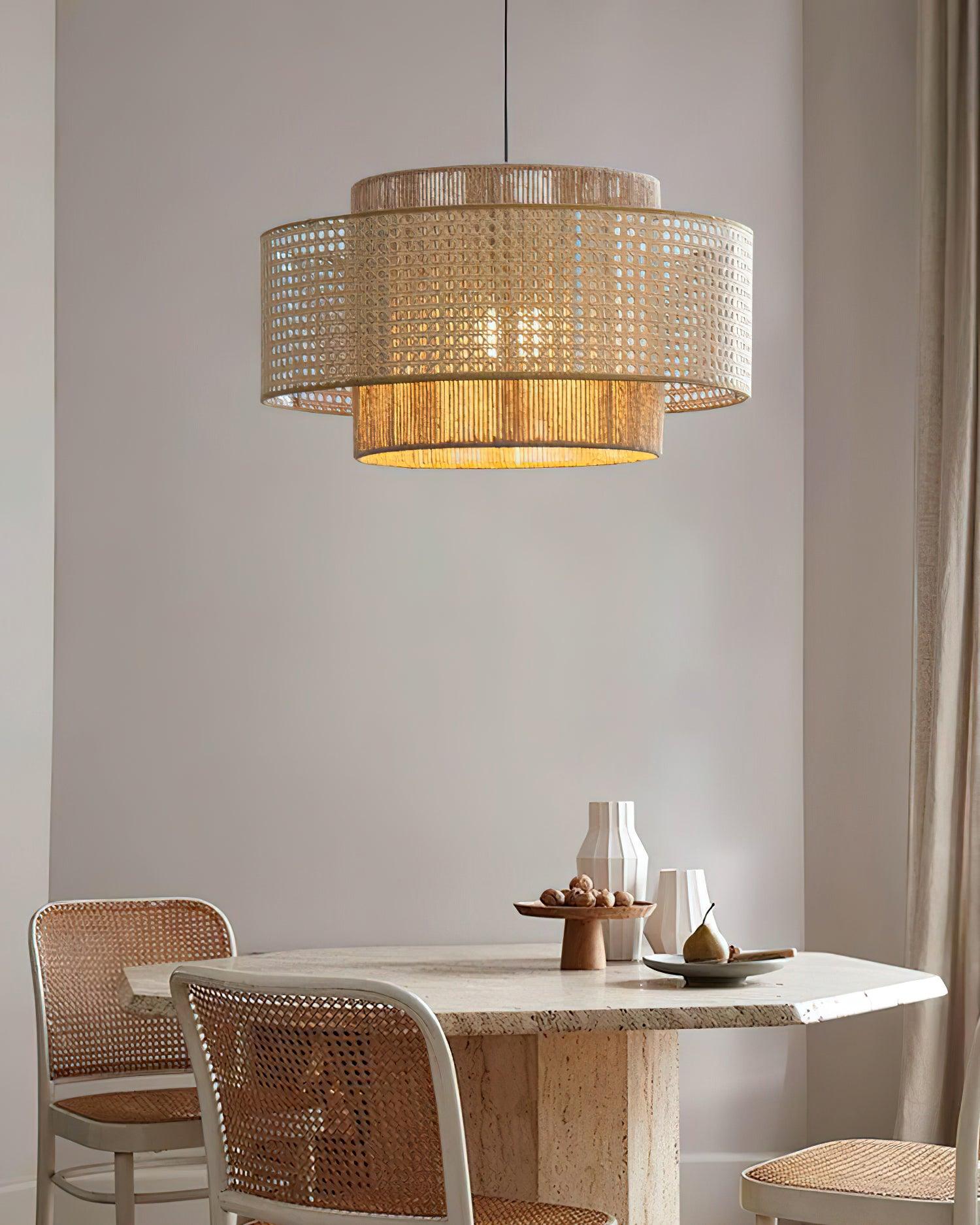 Triela Suspension Stratifié Rotin