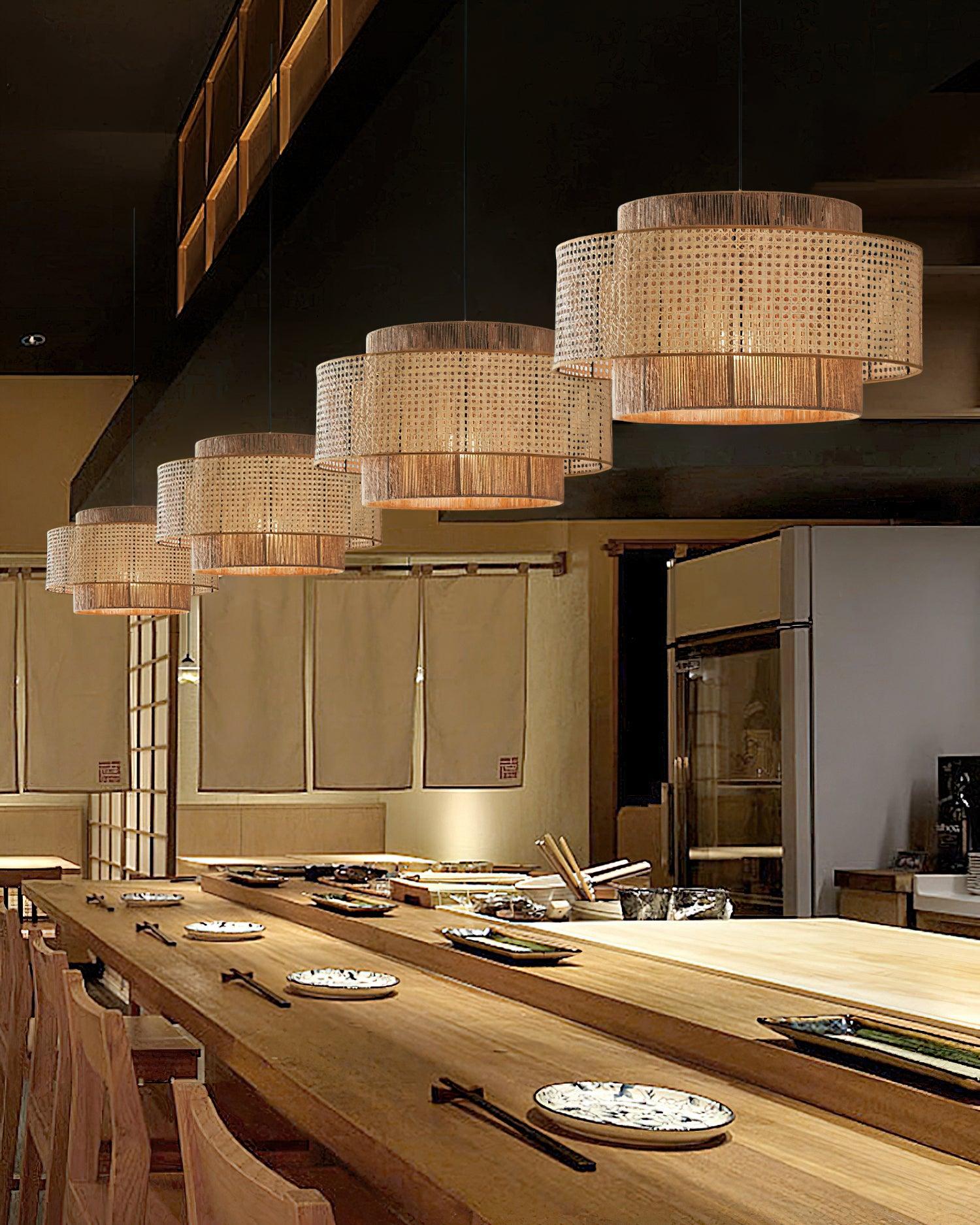 Triela Suspension Stratifié Rotin