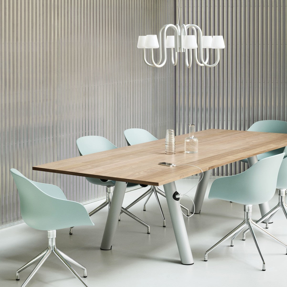 Arco Minimalist Lustre en verre
