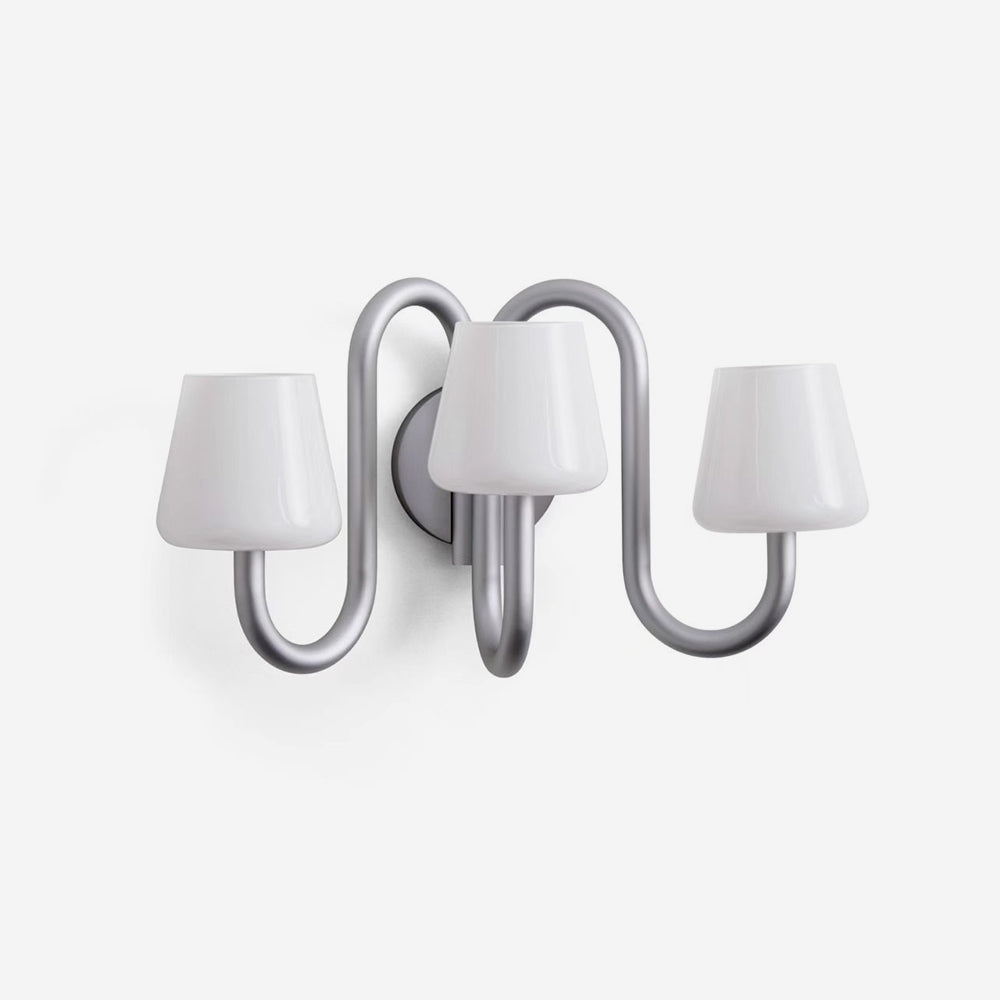 Trilo Applique Murale Courbes Satinées Sculpturales