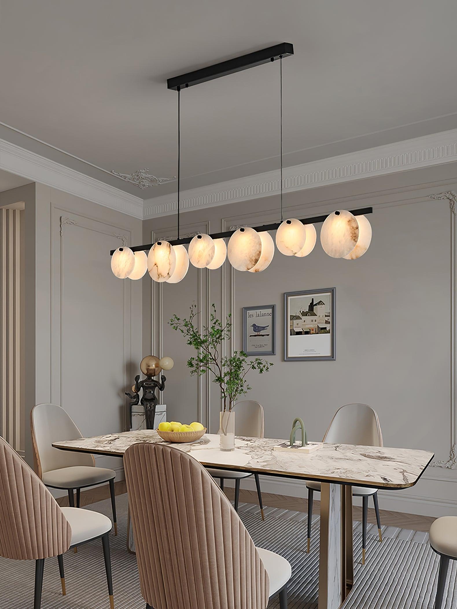 Olirel Suspension Linéaire en Albâtre