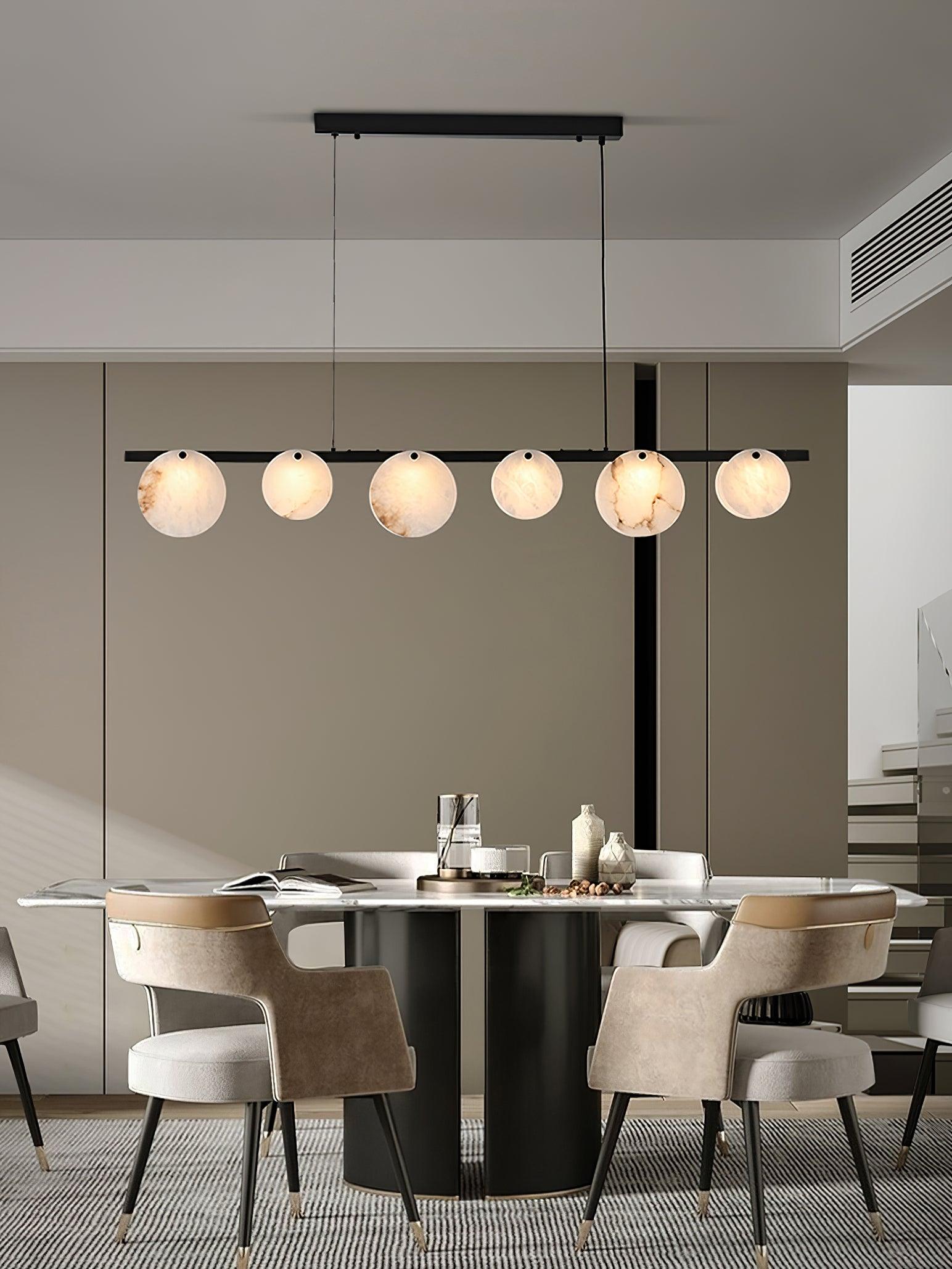 Olirel Suspension Linéaire en Albâtre