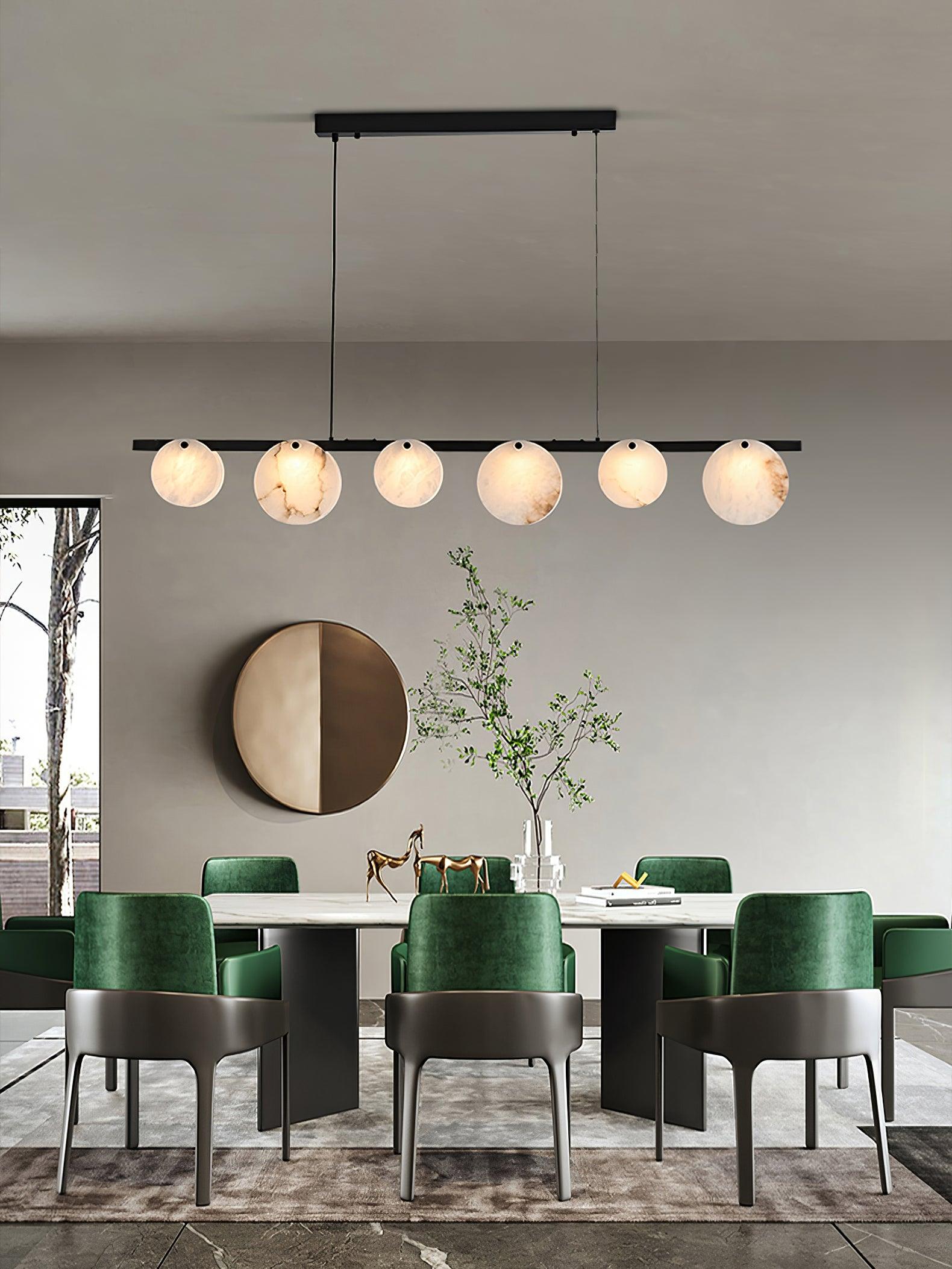 Olirel Suspension Linéaire en Albâtre