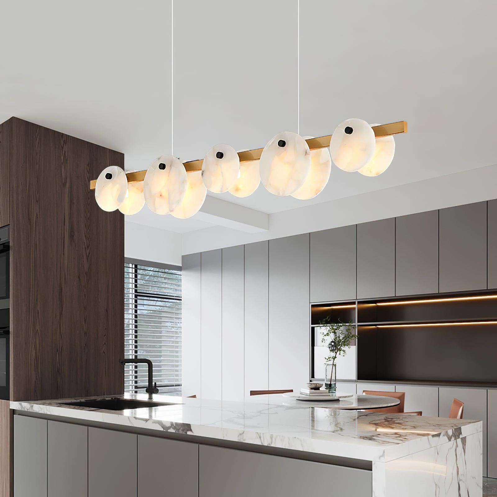 Olirel Suspension Linéaire en Albâtre