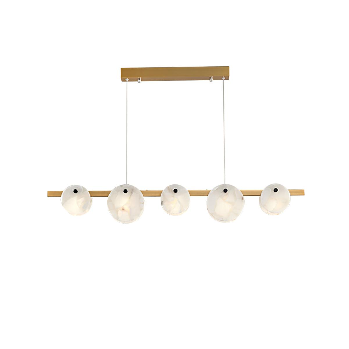 Olirel Suspension Linéaire en Albâtre