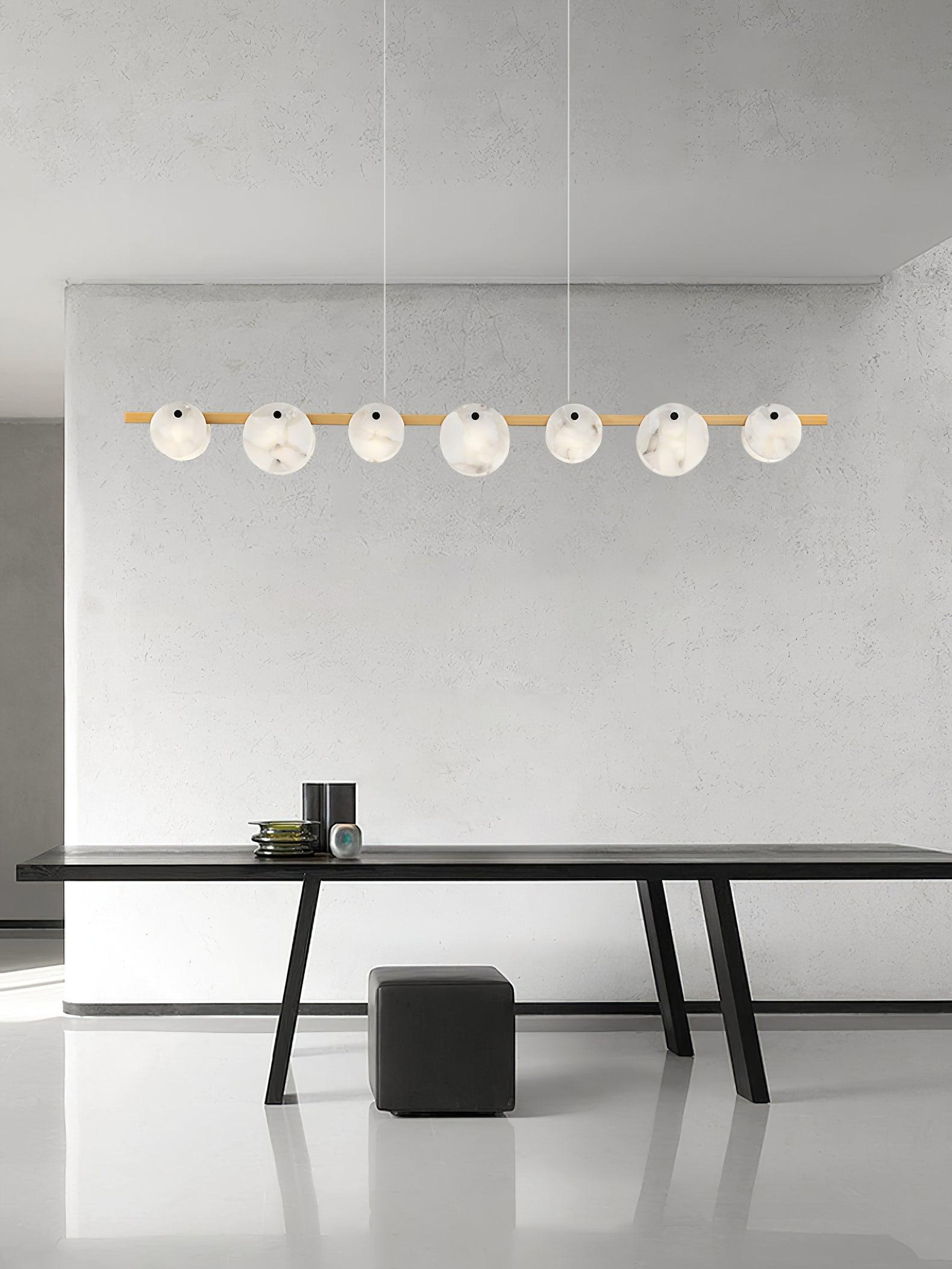 Olirel Suspension Linéaire en Albâtre