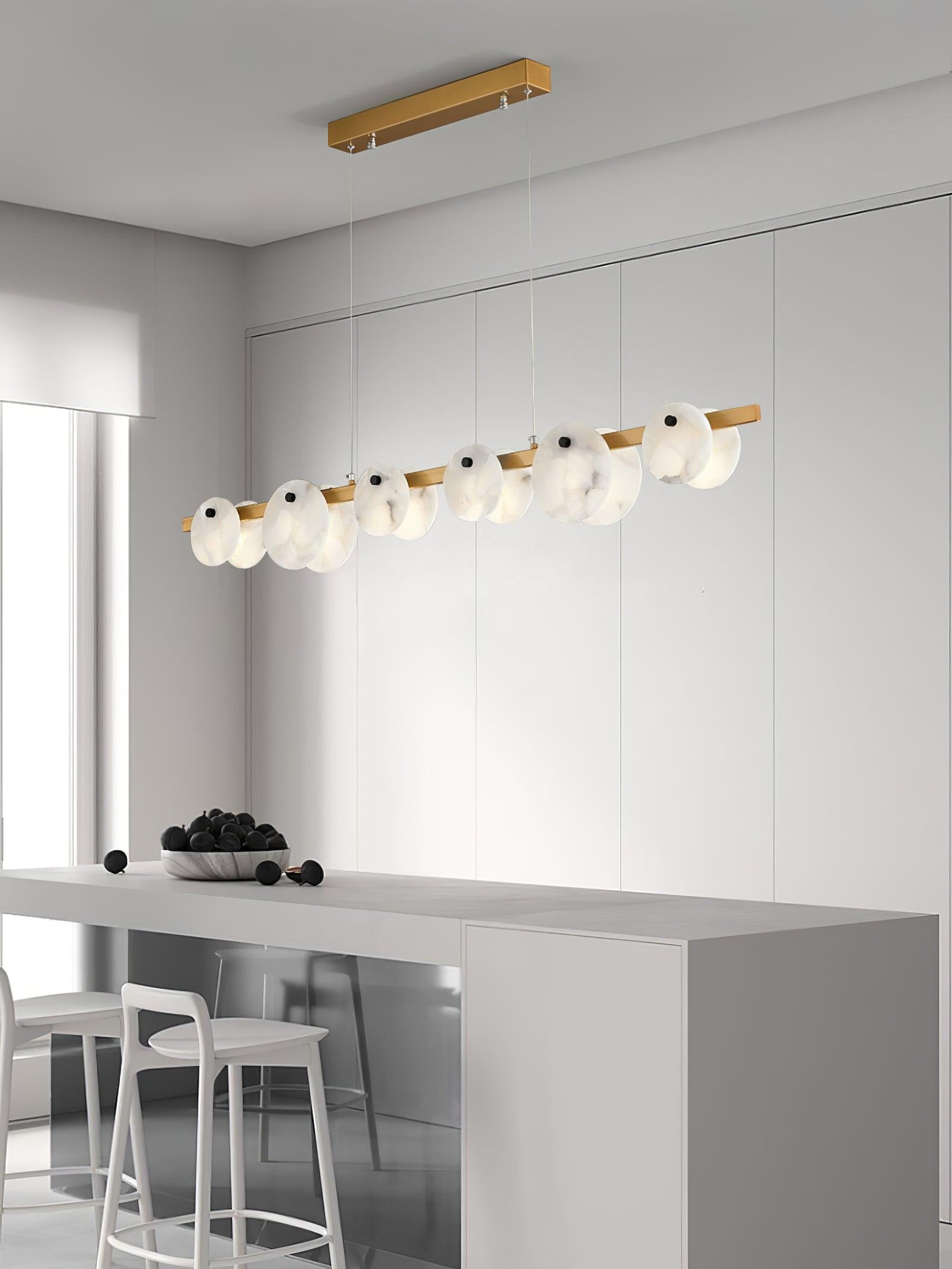 Olirel Suspension Linéaire en Albâtre