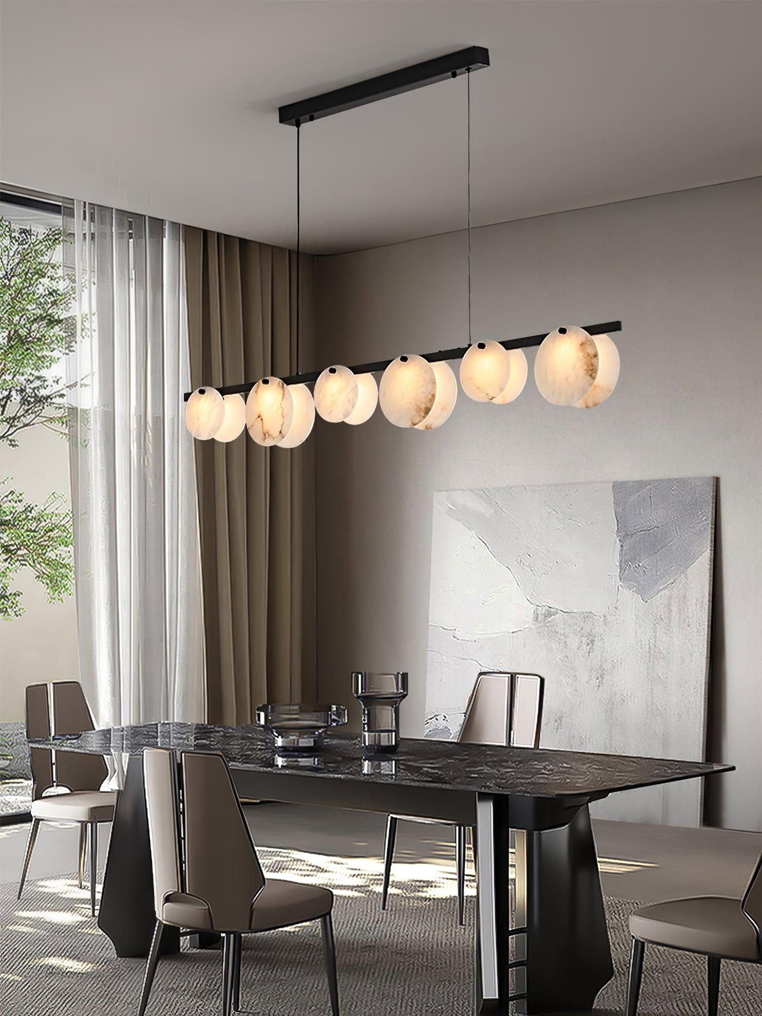 Olirel Suspension Linéaire en Albâtre