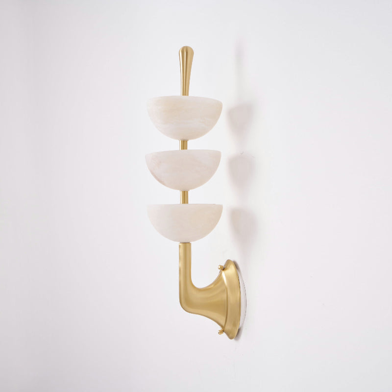 Vitheiel Moderne Minimaliste Art Albâtre Applique Murale
