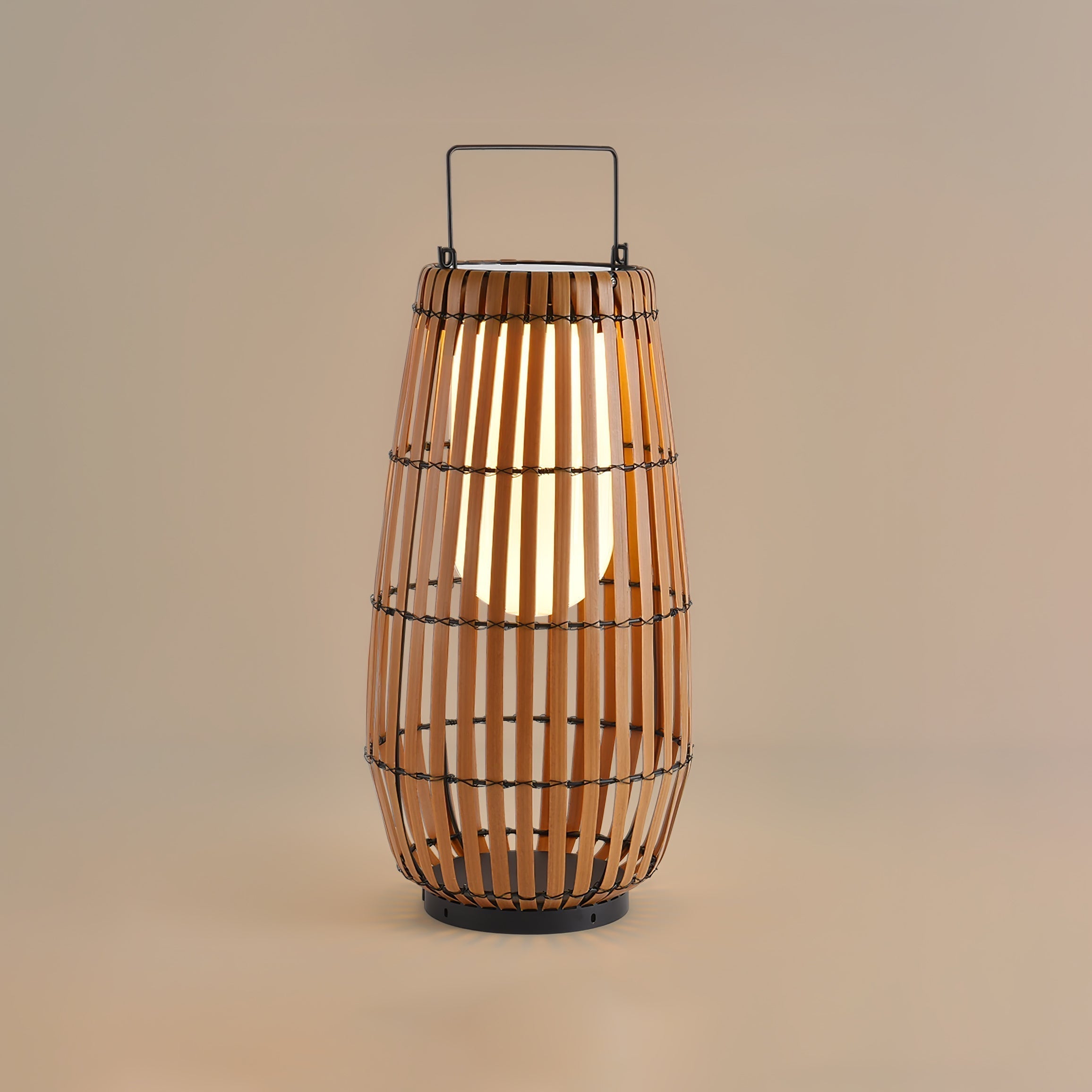 Veshael Lampe Extérieure Lanterne Tressée Tropic