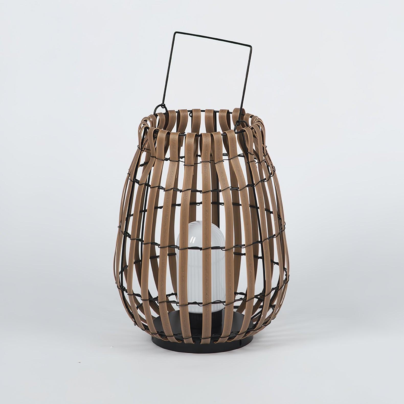 Veshael Lampe Extérieure Lanterne Tressée Tropic