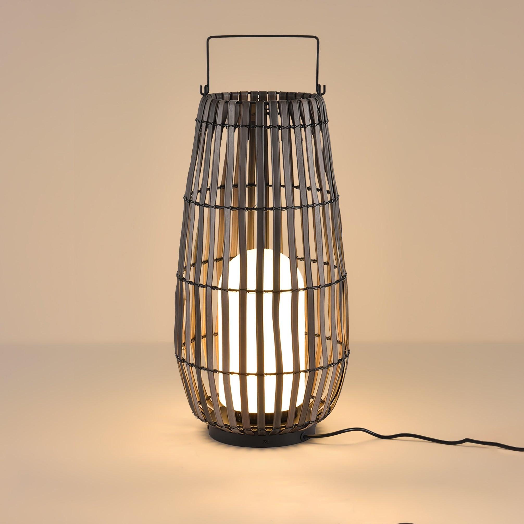 Veshael Lampe Extérieure Lanterne Tressée Tropic