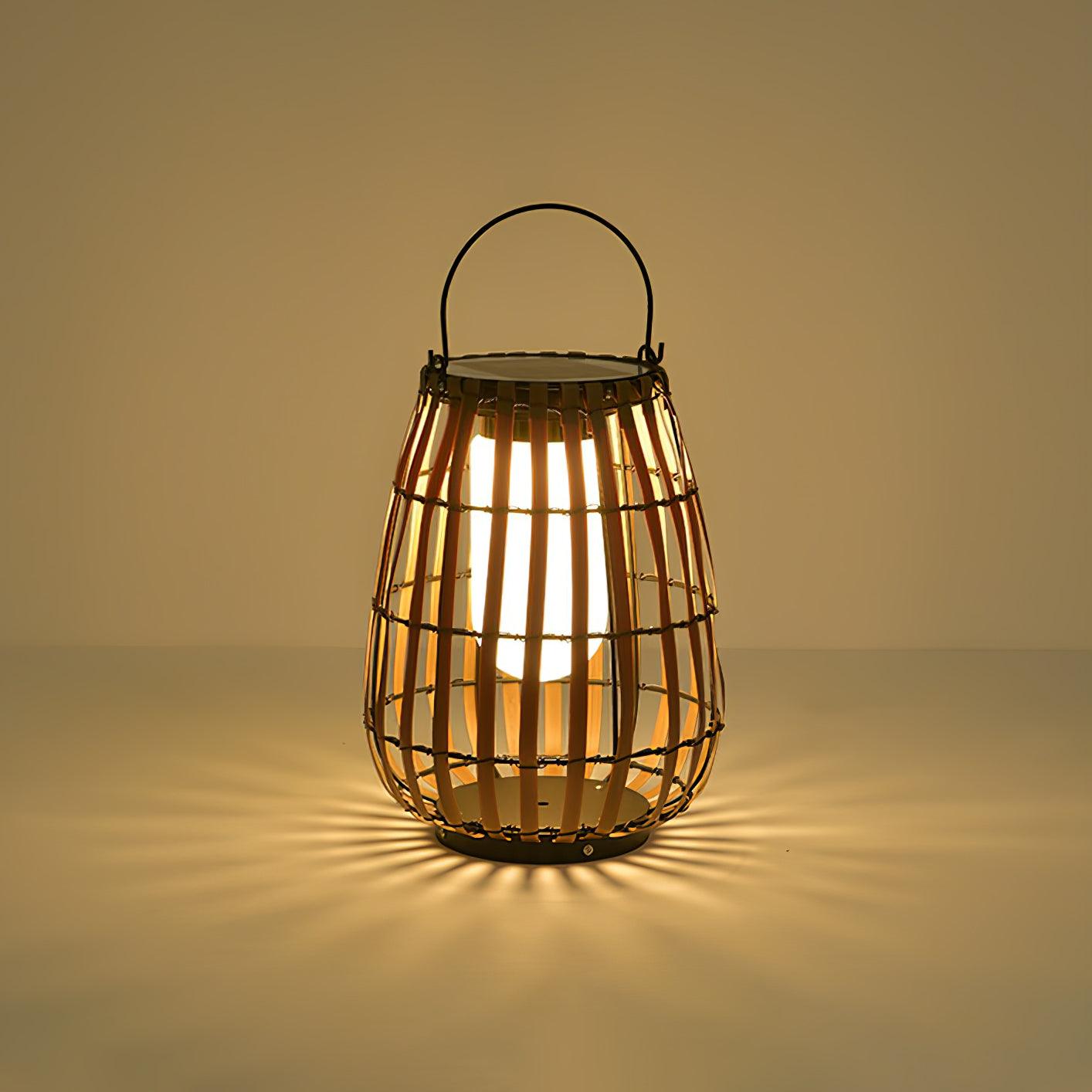Veshael Lampe Extérieure Lanterne Tressée Tropic