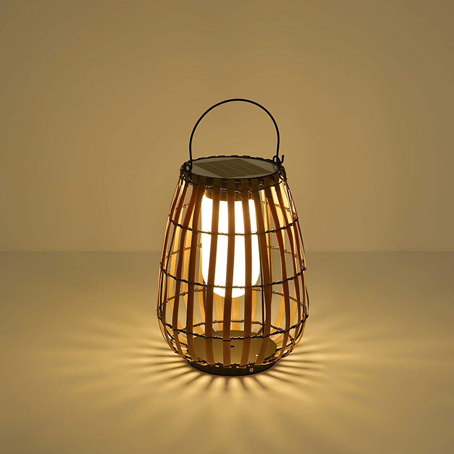 Veshael Lampe Extérieure Lanterne Tressée Tropic