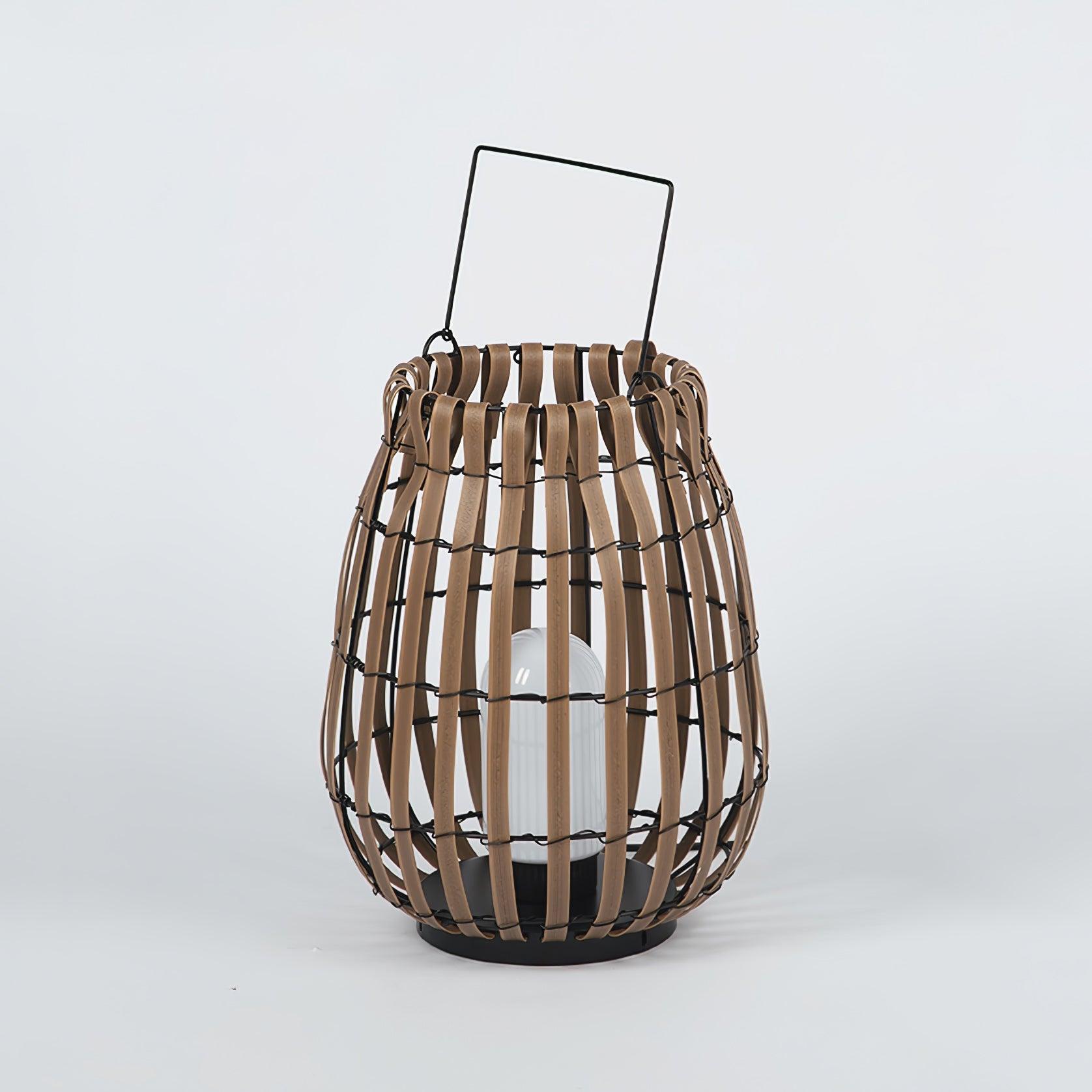 Veshael Lampe Extérieure Lanterne Tressée Tropic