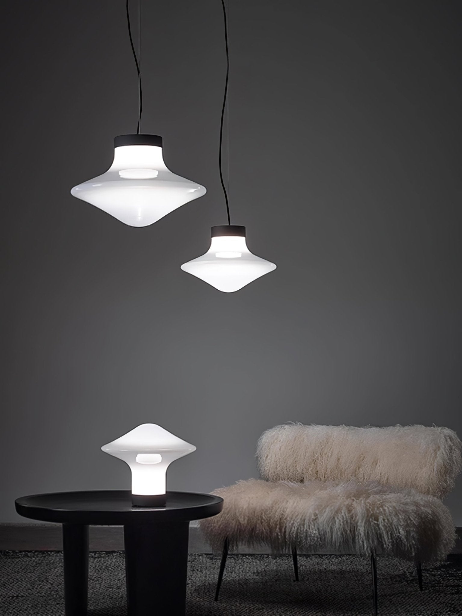 Esoleth Premium Nordic Art Verre Suspension