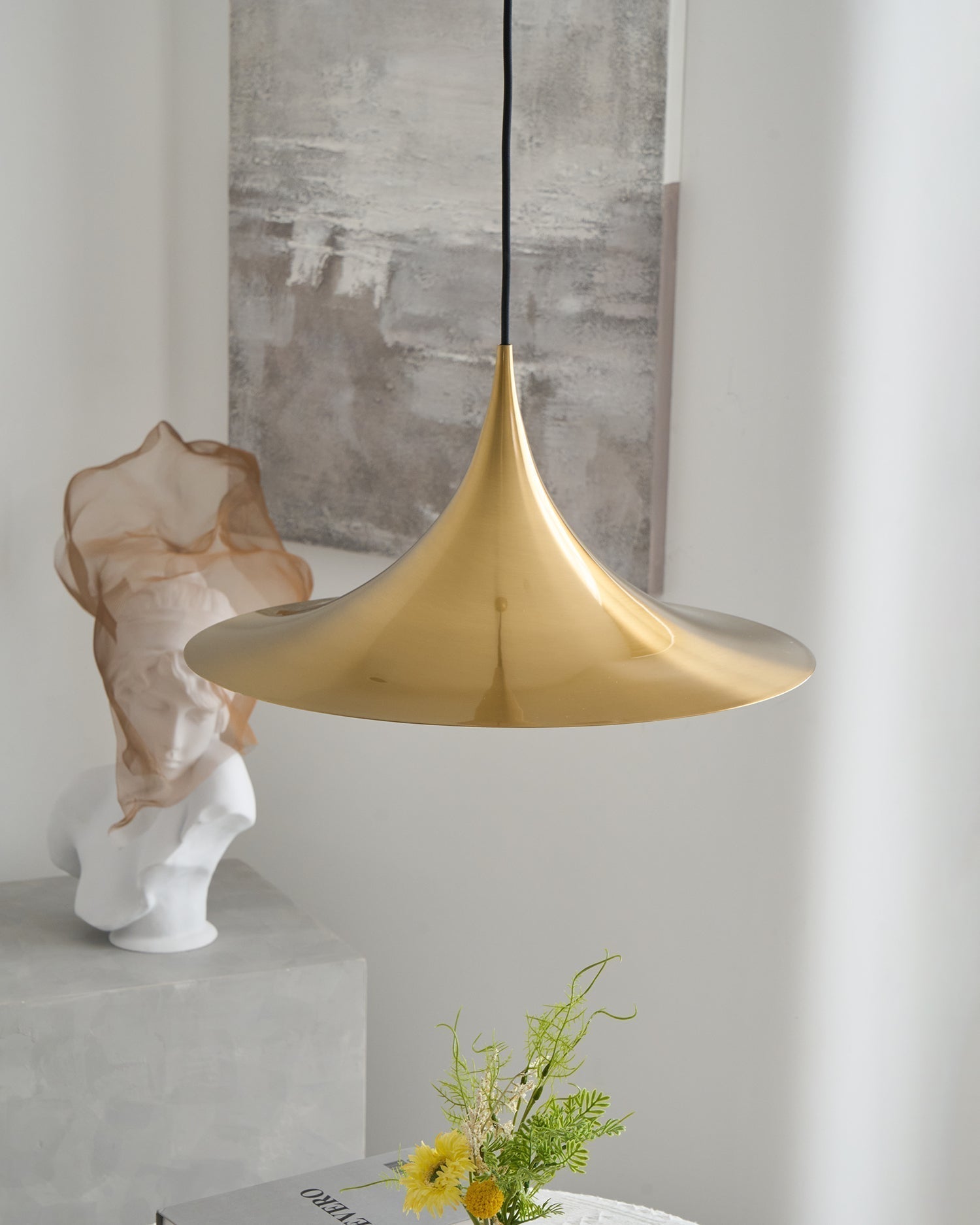 Althiran Suspension Acier Sculpturale