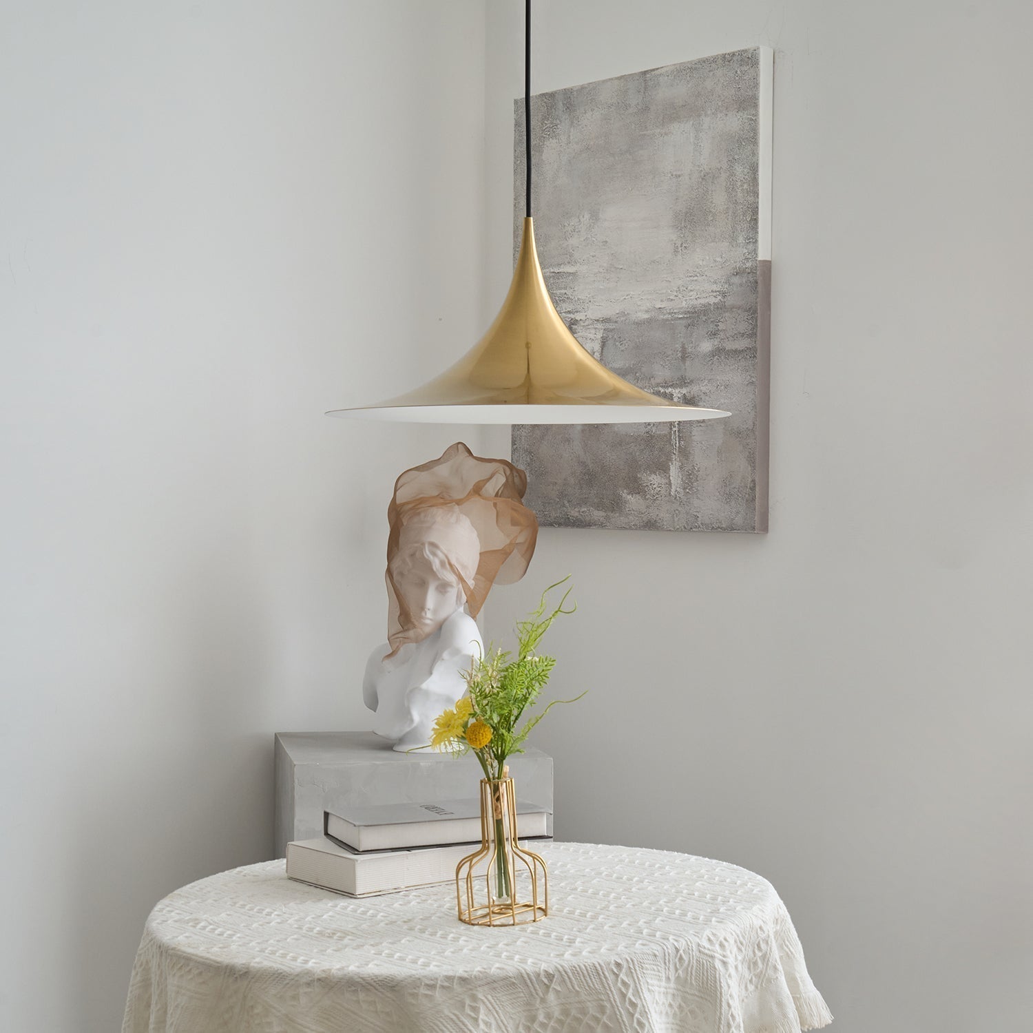 Althiran Suspension Acier Sculpturale