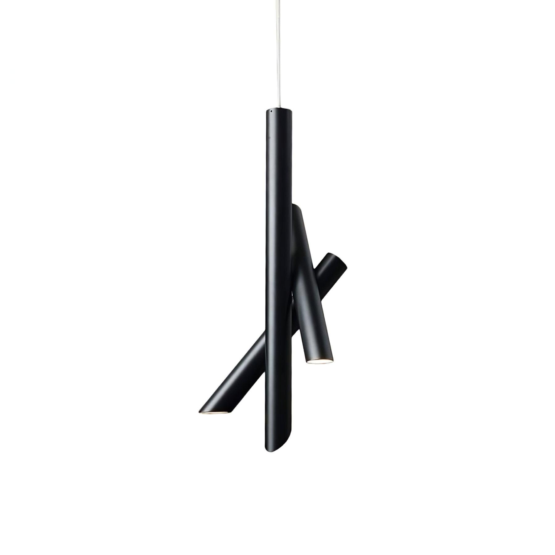 Solara Lampe suspendue tubes aluminium minimaliste