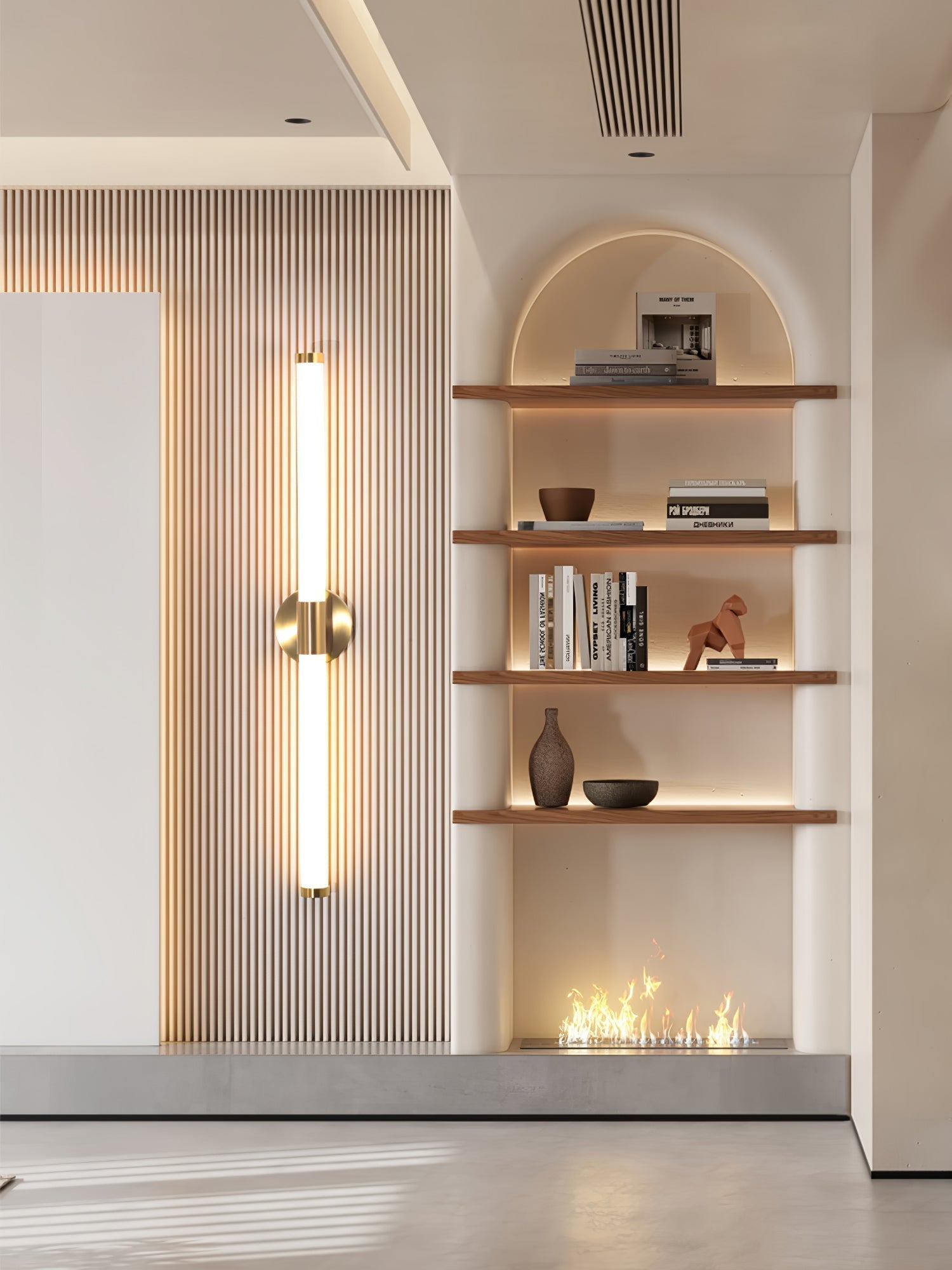 Cecarir Applique Murale LED Linéaire Art Tubo