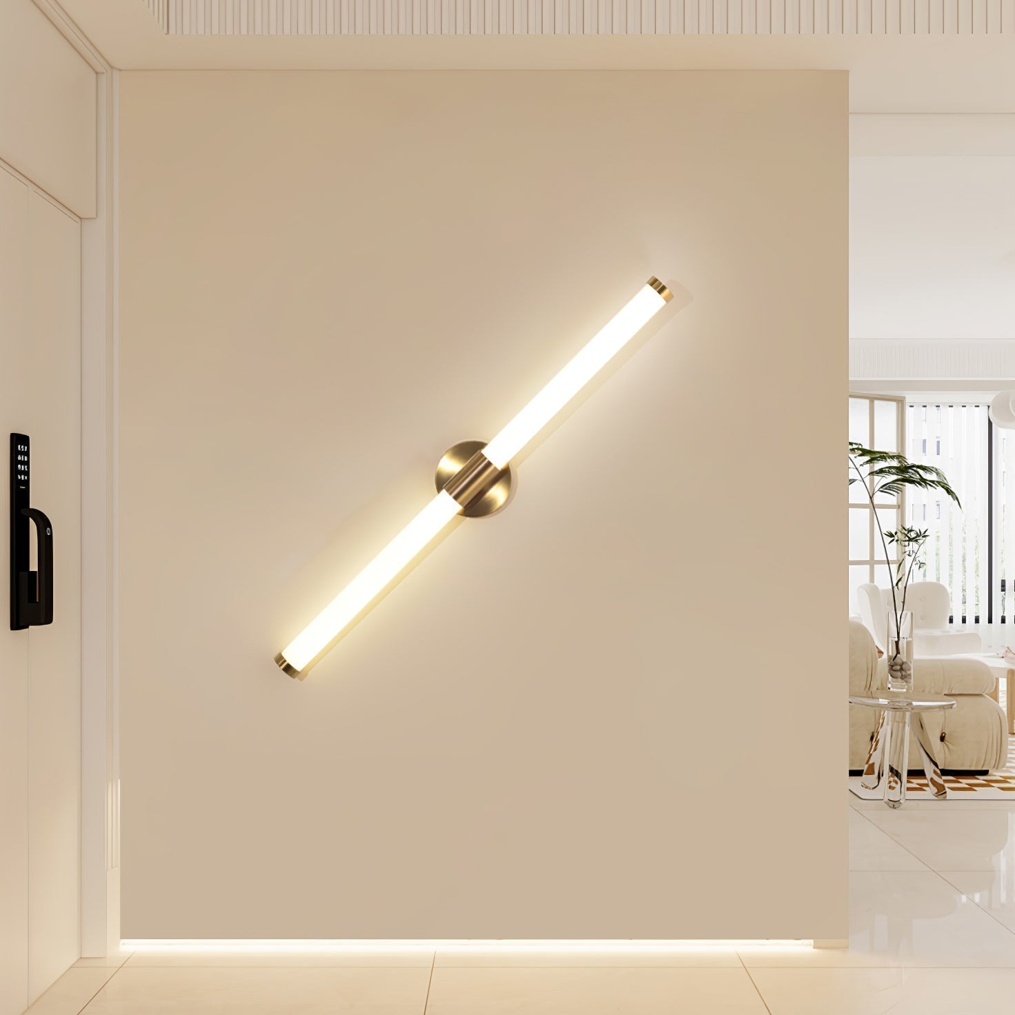 Cecarir Applique Murale LED Linéaire Art Tubo