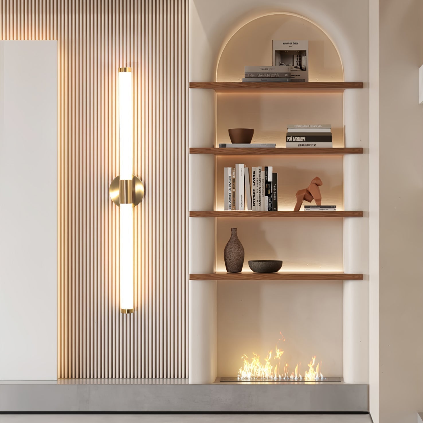 Cecarir Applique Murale LED Linéaire Art Tubo