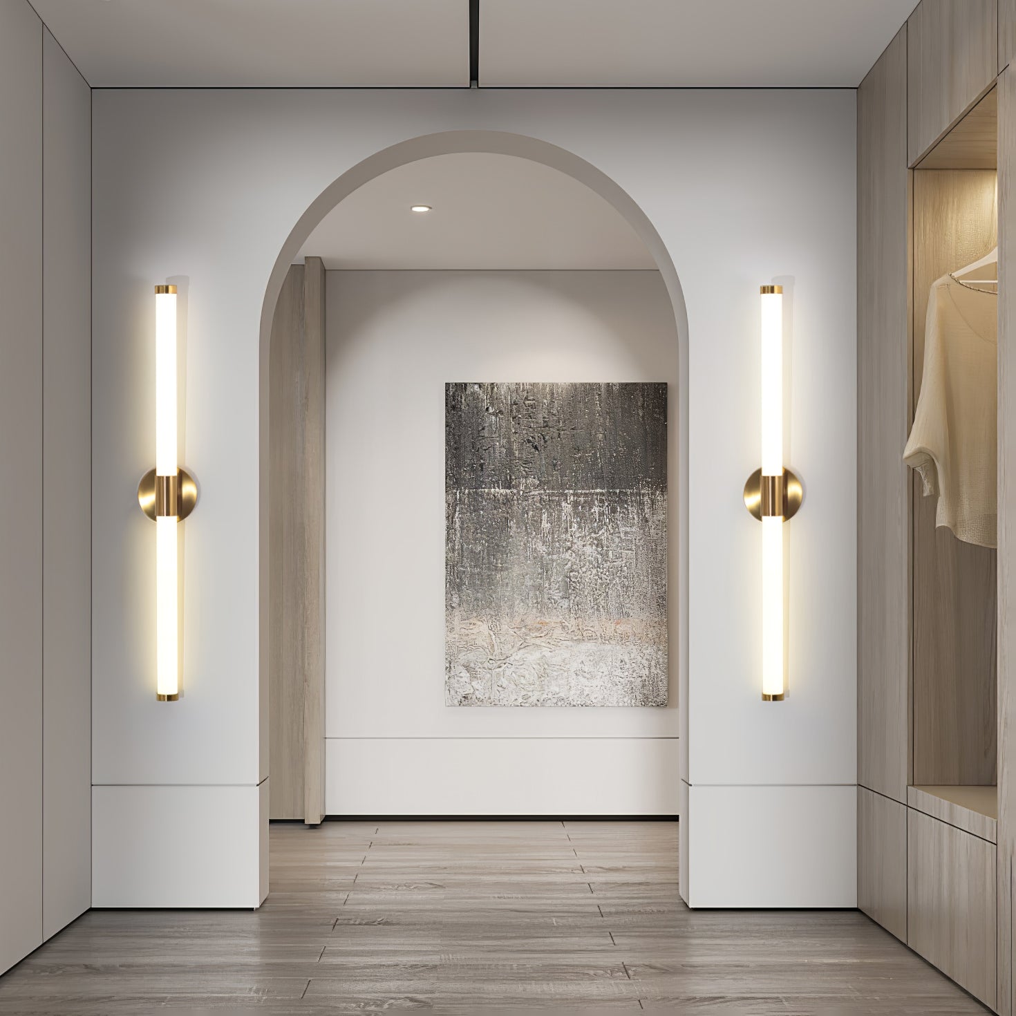 Cecarir Applique Murale LED Linéaire Art Tubo