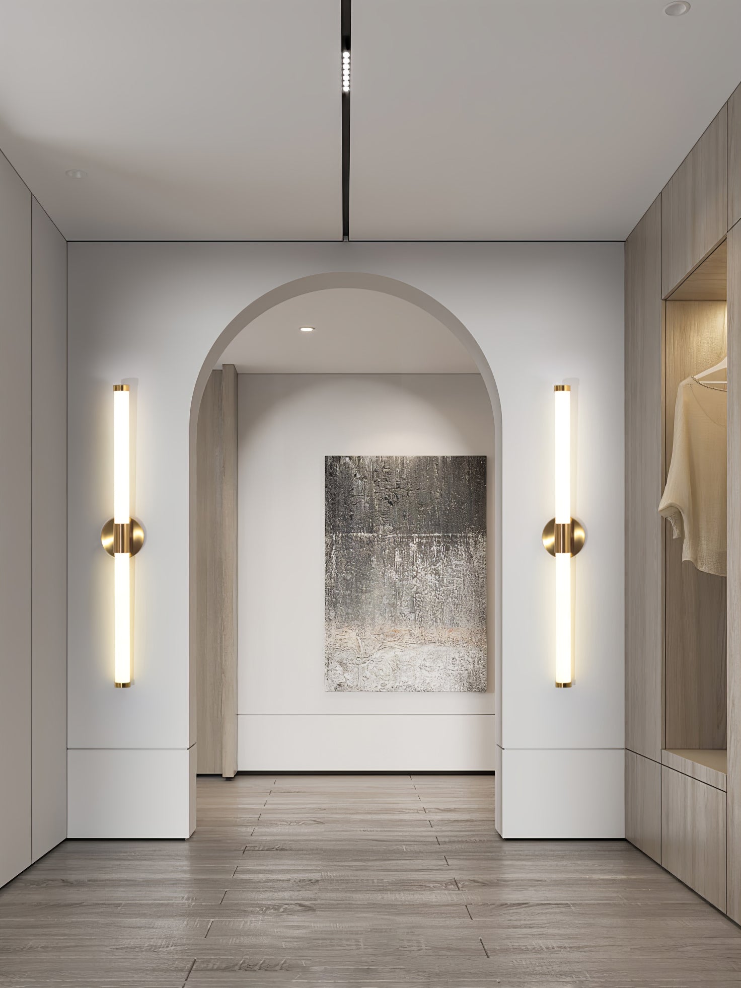 Cecarir Applique Murale LED Linéaire Art Tubo
