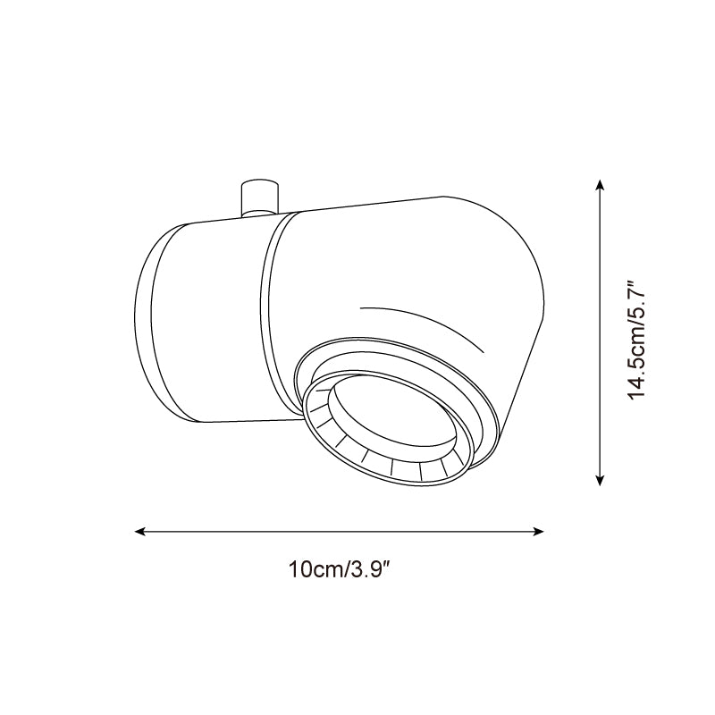 Tubular Applique Murale Projecteur Réglable