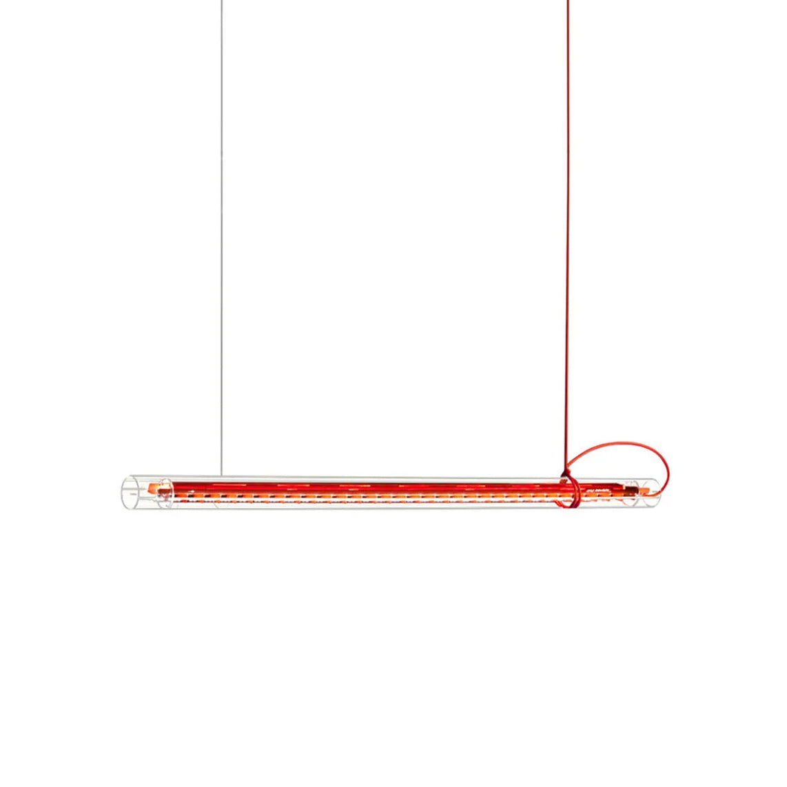 Cata Moderne Minimalisme Linéaire LED  Verre Lumière Suspension