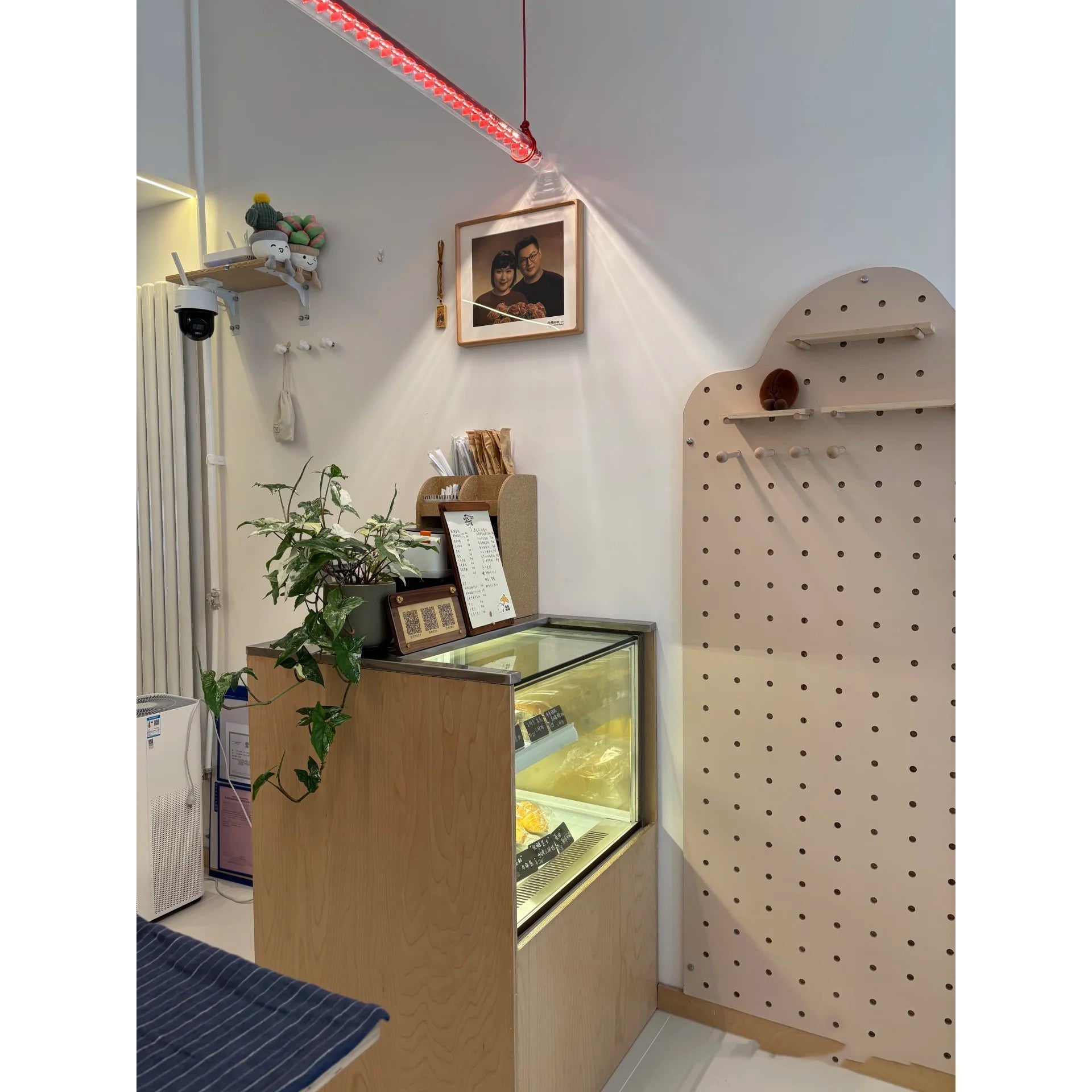 Cata Moderne Minimalisme Linéaire LED  Verre Lumière Suspension