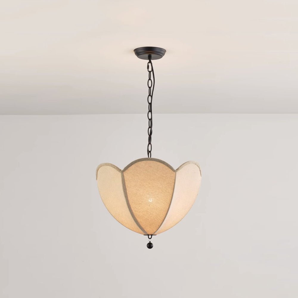 Cimararae Suspension Métal Tissu Scoop Vintage