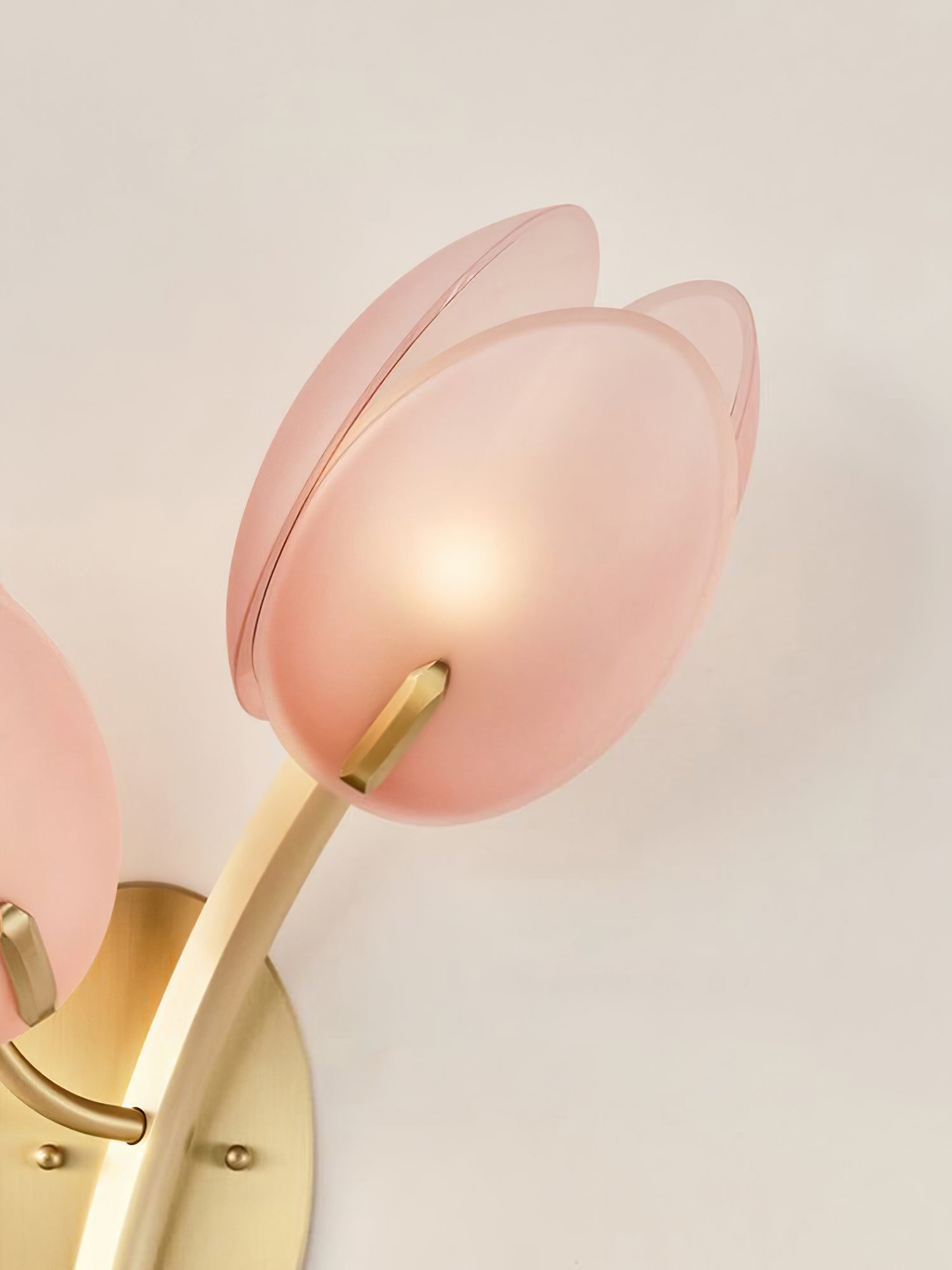Orlantha Lampe Murale en Verre Art Nordic Bloom