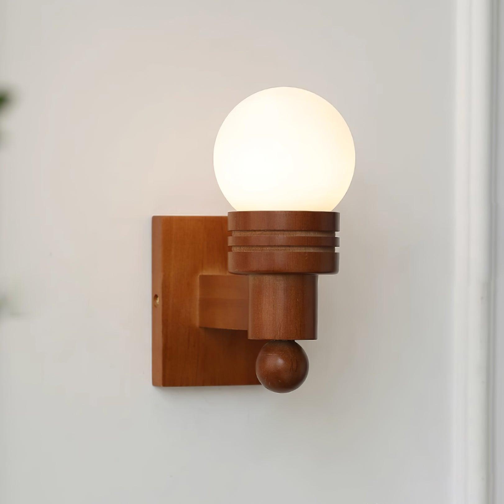 Beam Applique Murale Bois Massif Moderne
