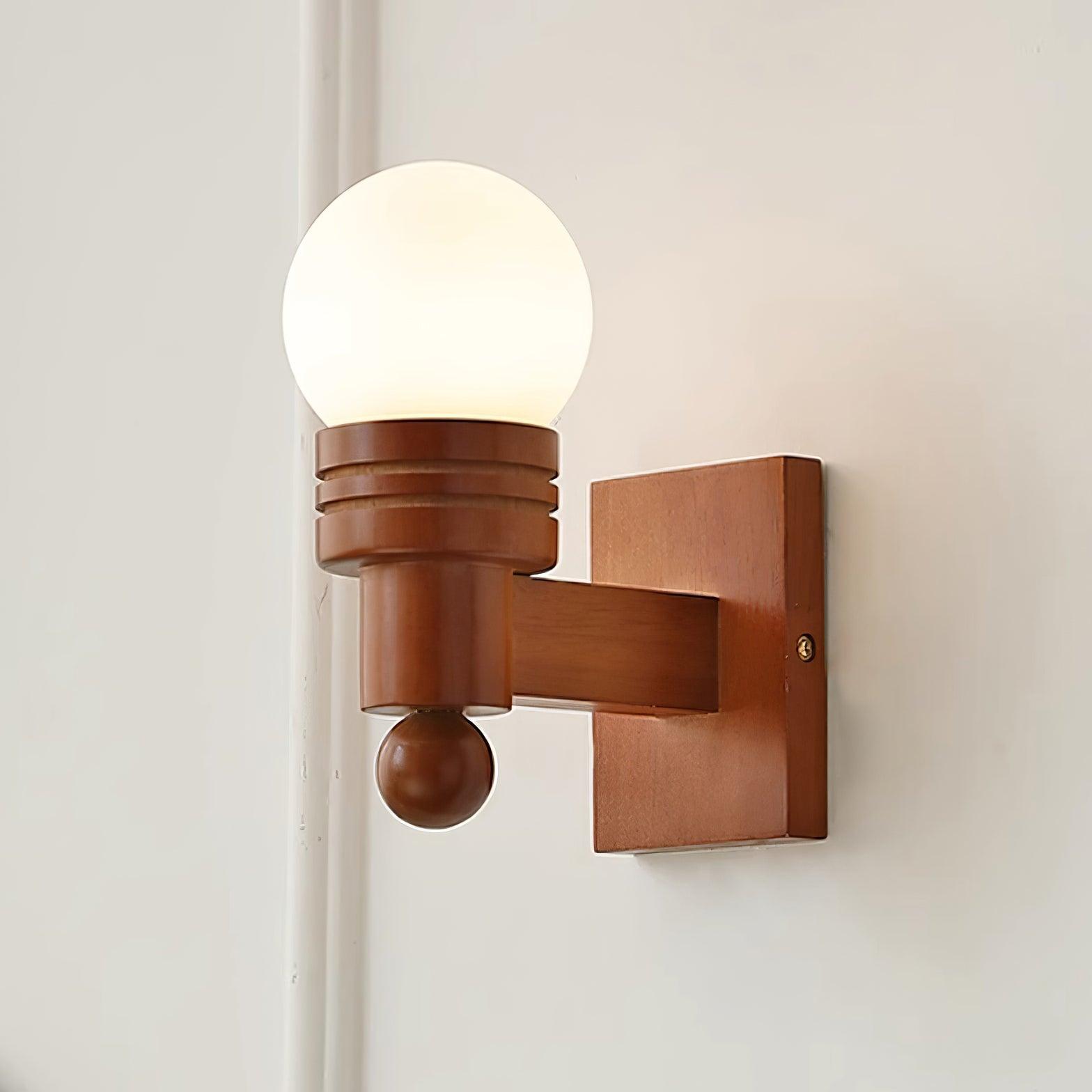 Beam Applique Murale Bois Massif Moderne